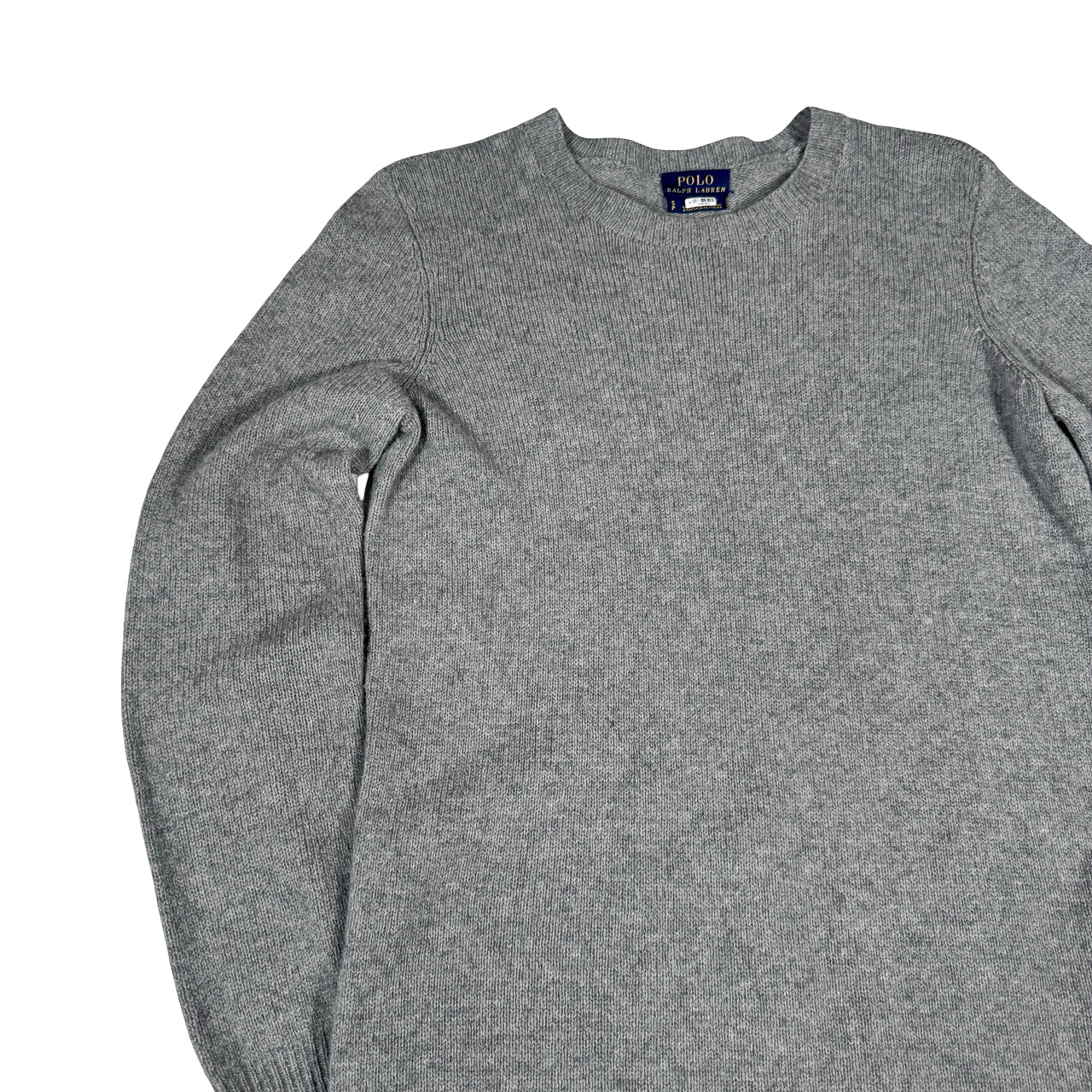 Ralph Lauren Extra-Long Crewneck Knitted Sweater Size S