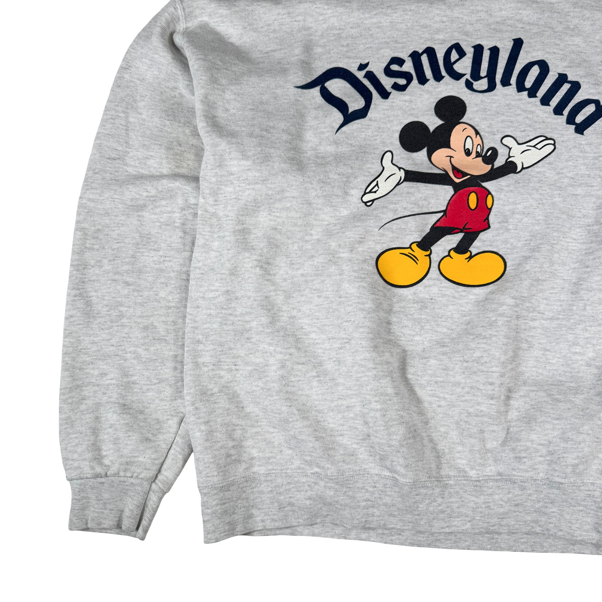 Disney Made in USA AOP Disneyland Mickey Mouse Sweatshirt L