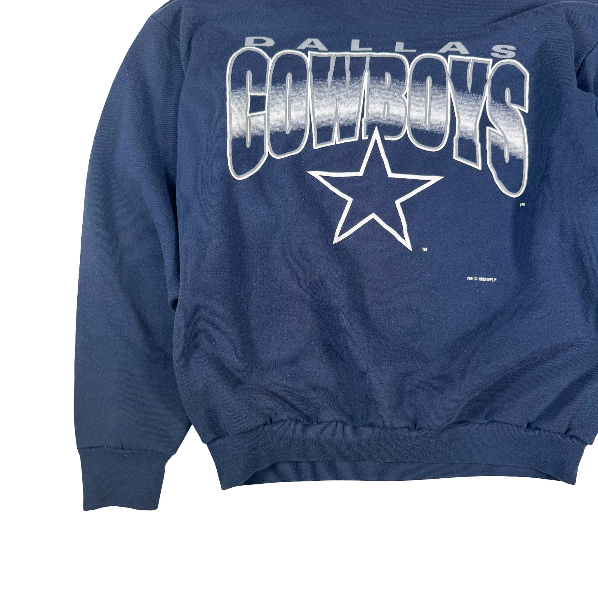 Fruit of the Loom Dallas Cowboys Single Stitch Made in USA Sweatshirt XL