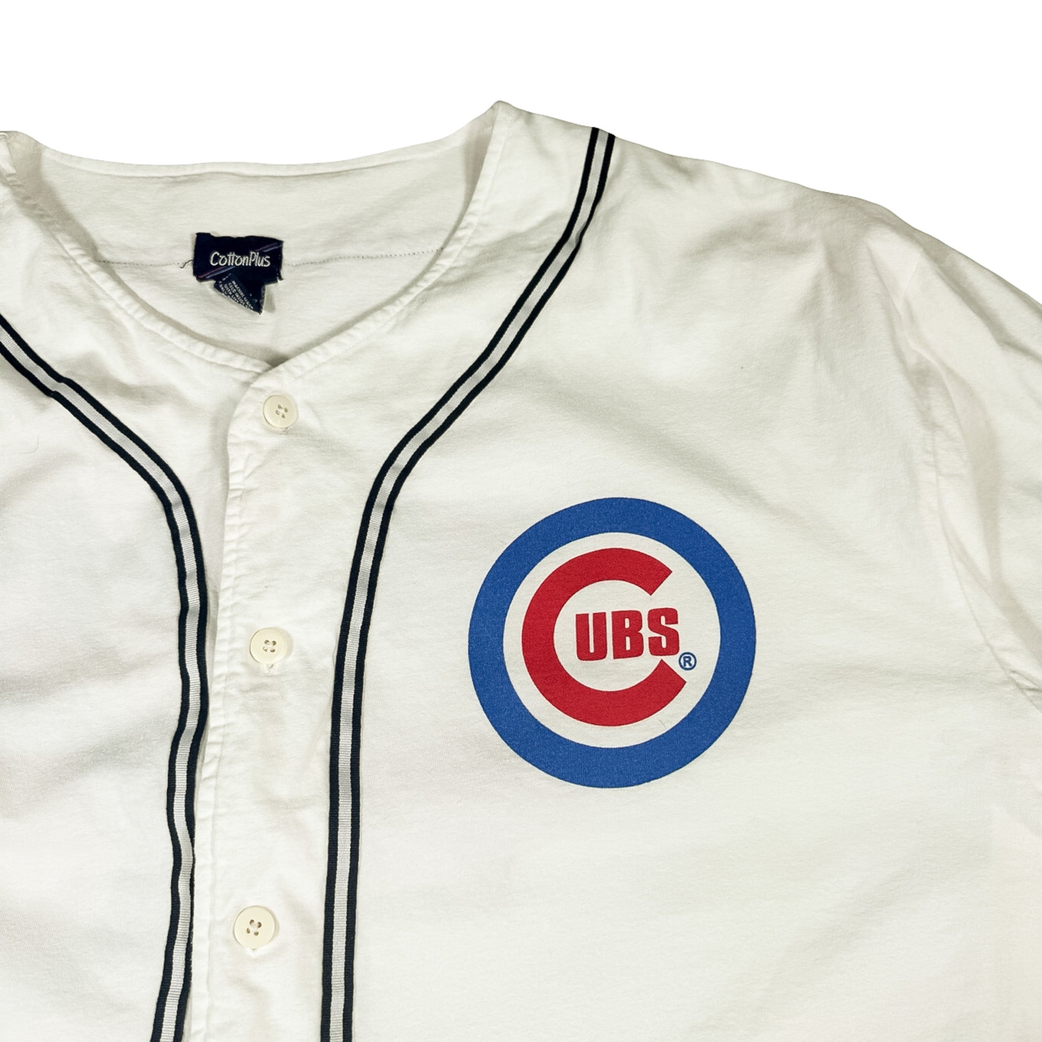 MLB Chicago Cubs Cotton Jersey White XL