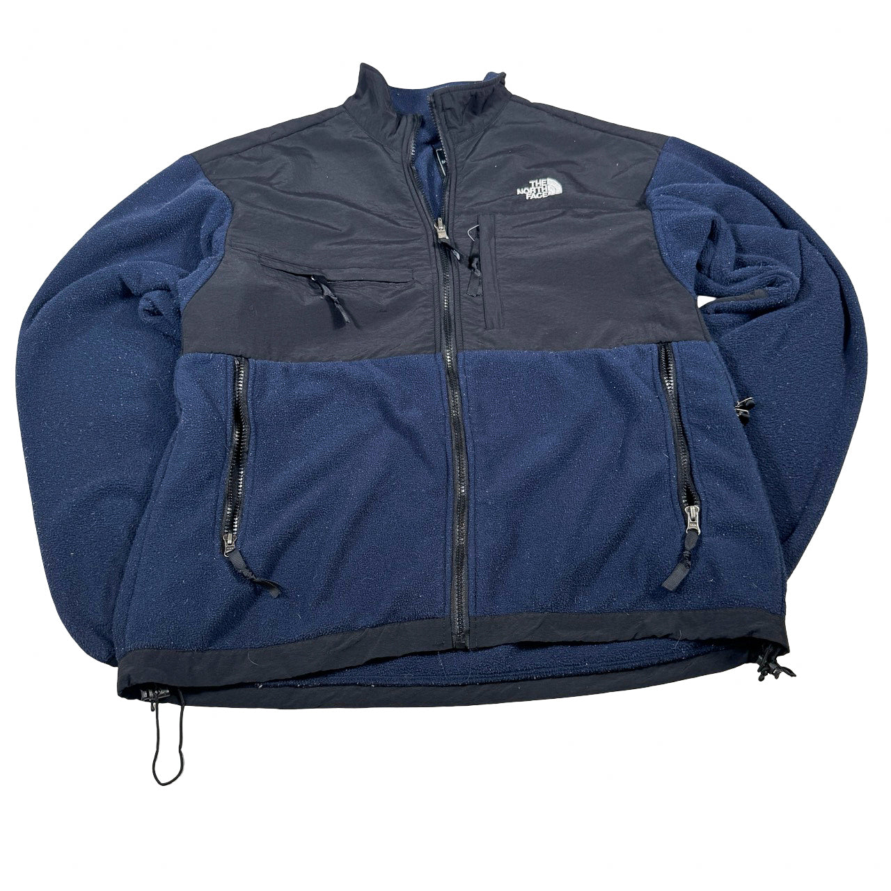 The North Face Two Tone Fleece Jacket Blue Black Size L