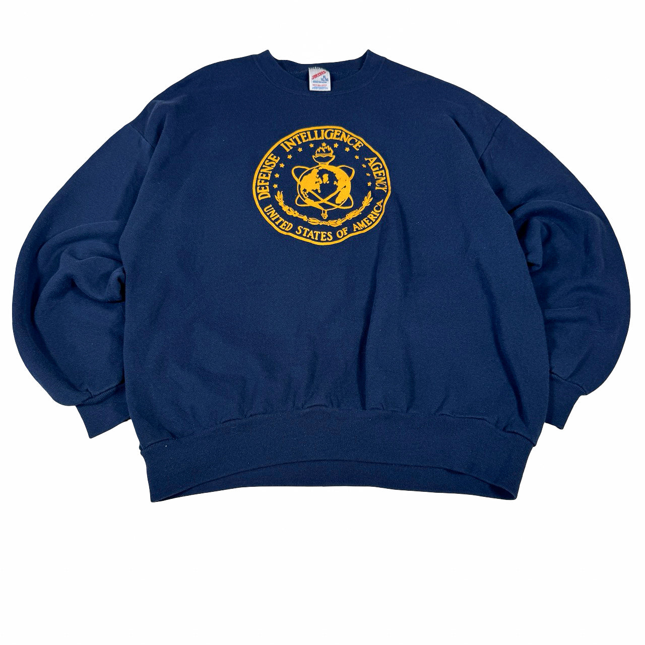 Jerseys Defense Intelligence Agency Crewneck — 1990s Military Black XL