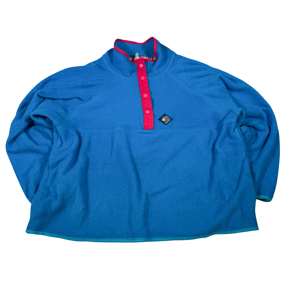 Sigment Gear Two Tone Quarter Button Fleece Sweatshirt 24x25
