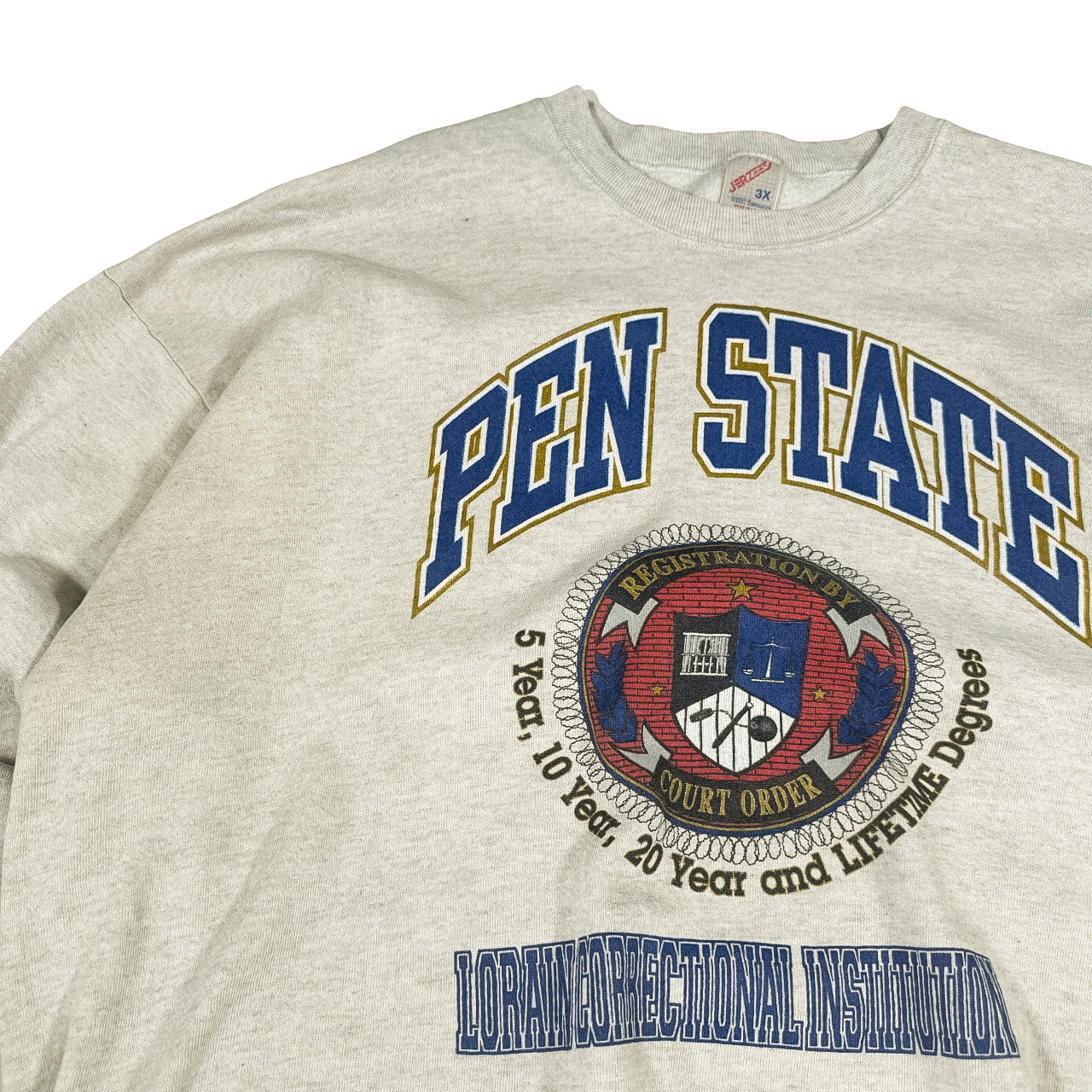 Jerzees Penn State Lorain Correctional Institution Sweatshirt XXXL