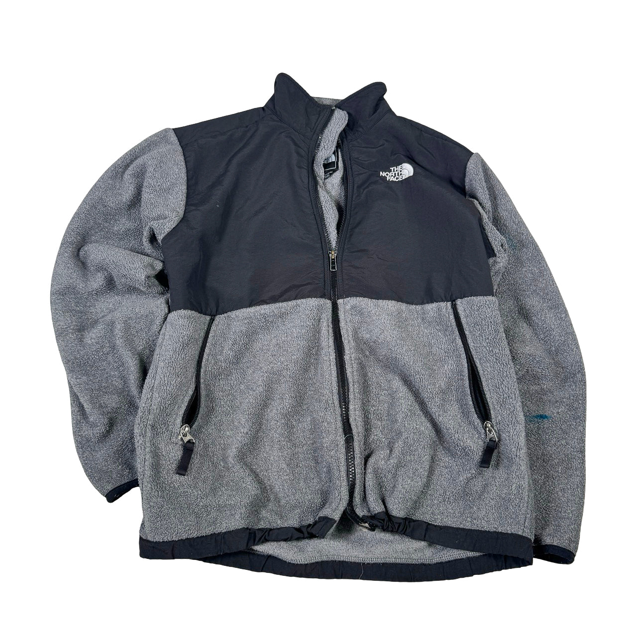 The North Face Fleece Jacket — 1990s Gray & Black XL