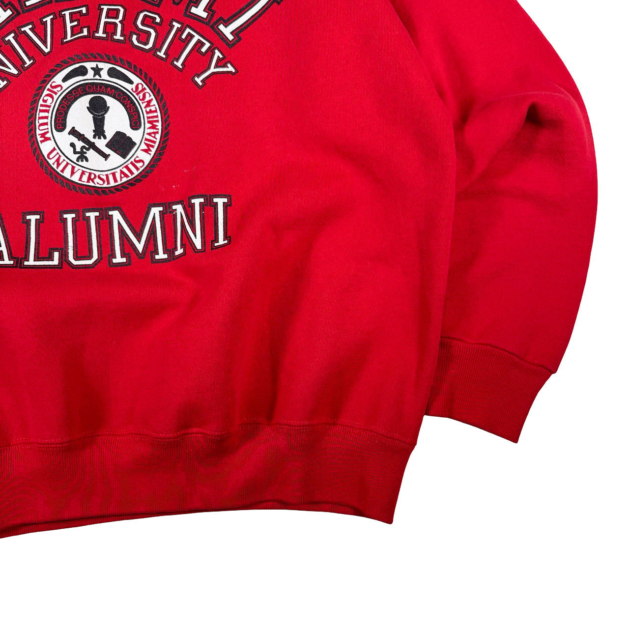 Jansport Red Miami Alumni Merch Vintage Sweatshirt XL