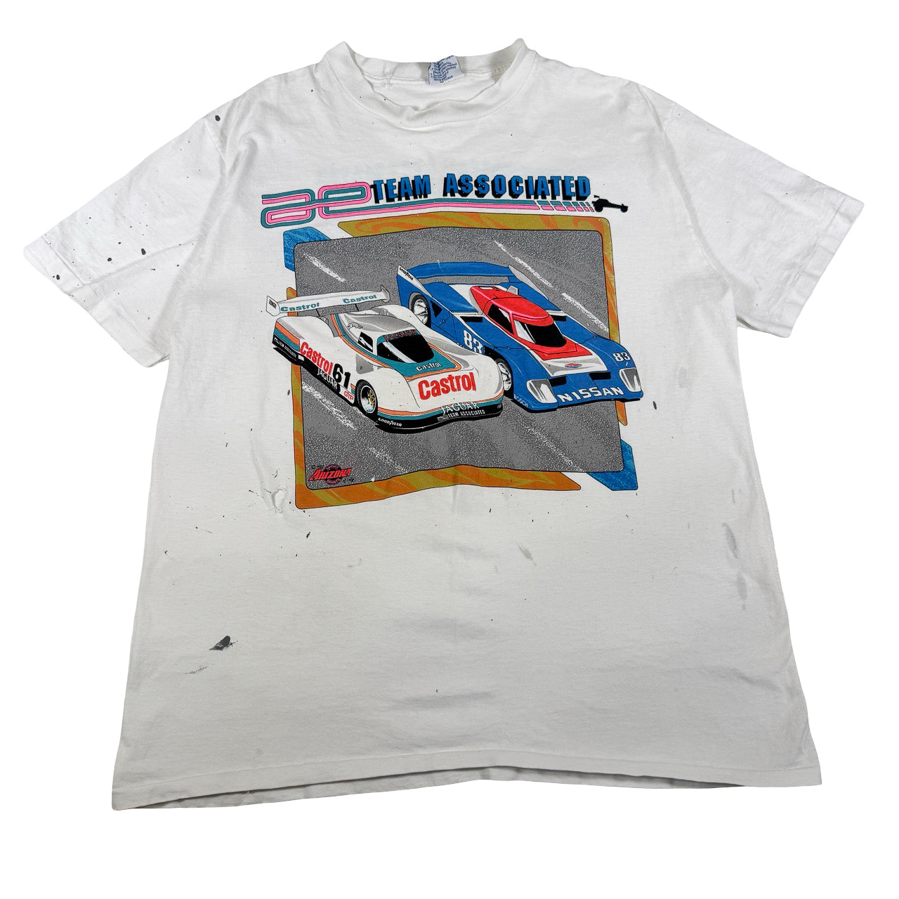 Vintage Arizona Team Associated World Tour Vintage T-Shirt XL