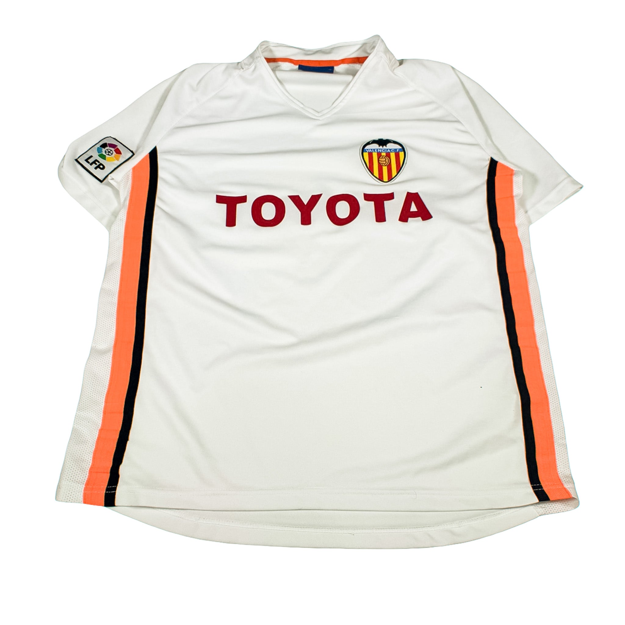 Maxima Valencia CF Toyota Nameless Jersey White Size M