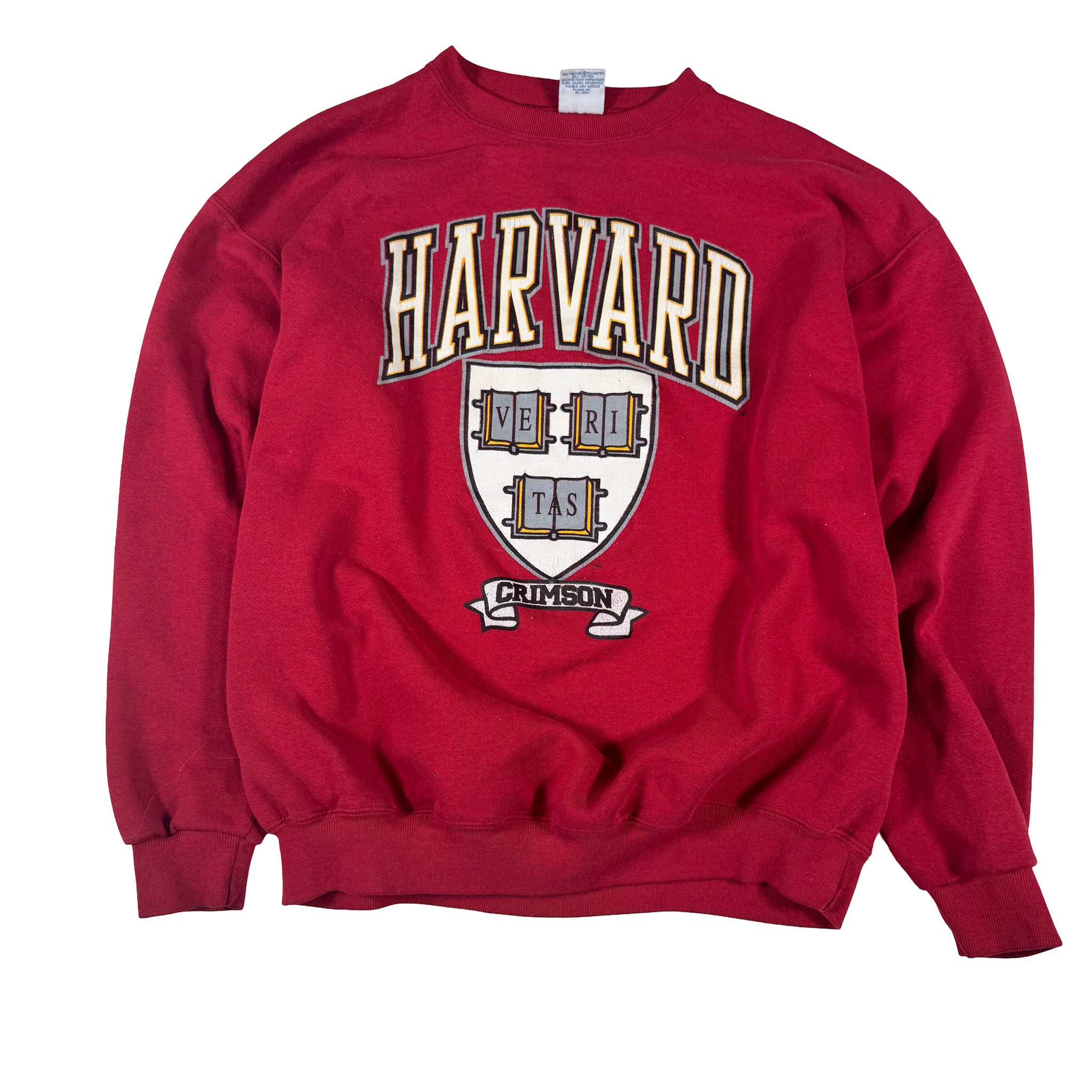 Santee Sweats Harvard Crimson Made in USA AOP Sweatshirt XL