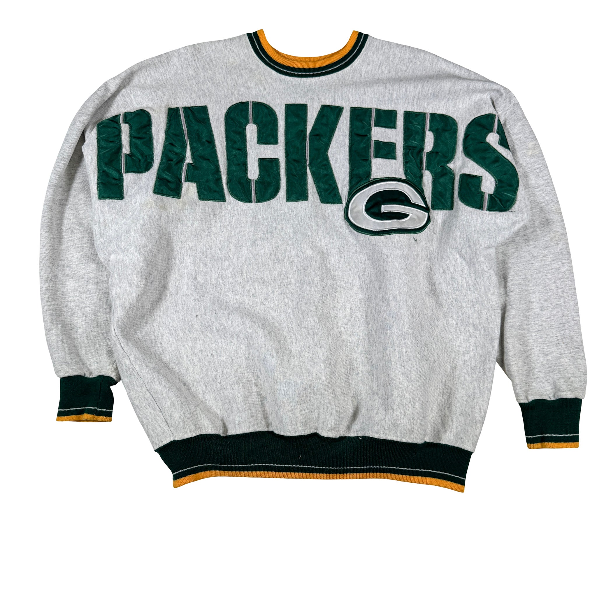 Legends Athletics Green Bay Packers Embroidered Made in USA Sweatshirt XL