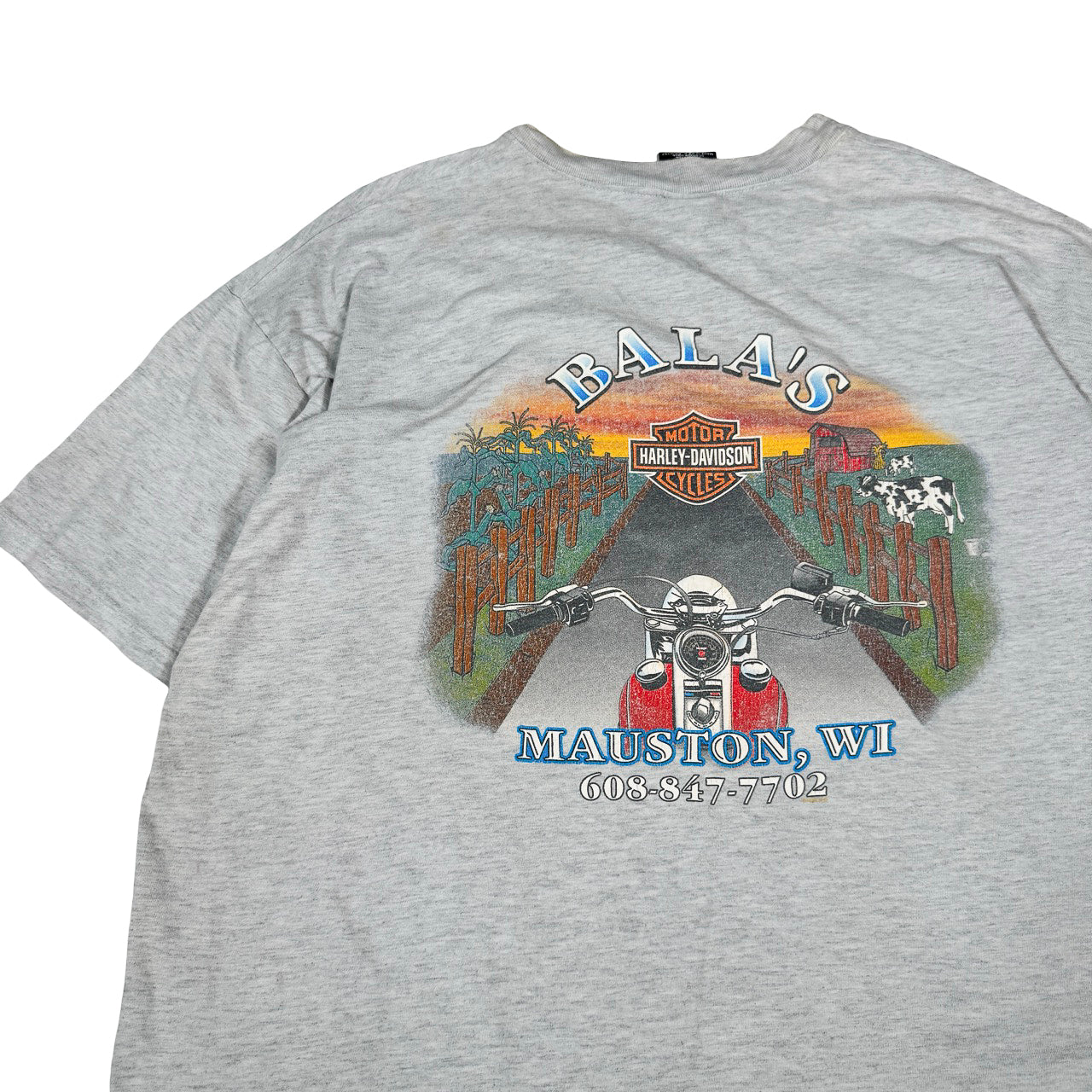 Harley Davidson Balas Mauston WI Vintage Tee XXL