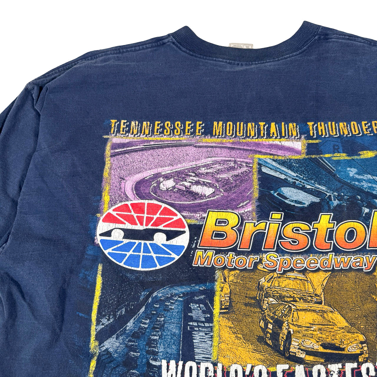NASCAR Bristol Motor Speedway Navy T-Shirt Size XXL