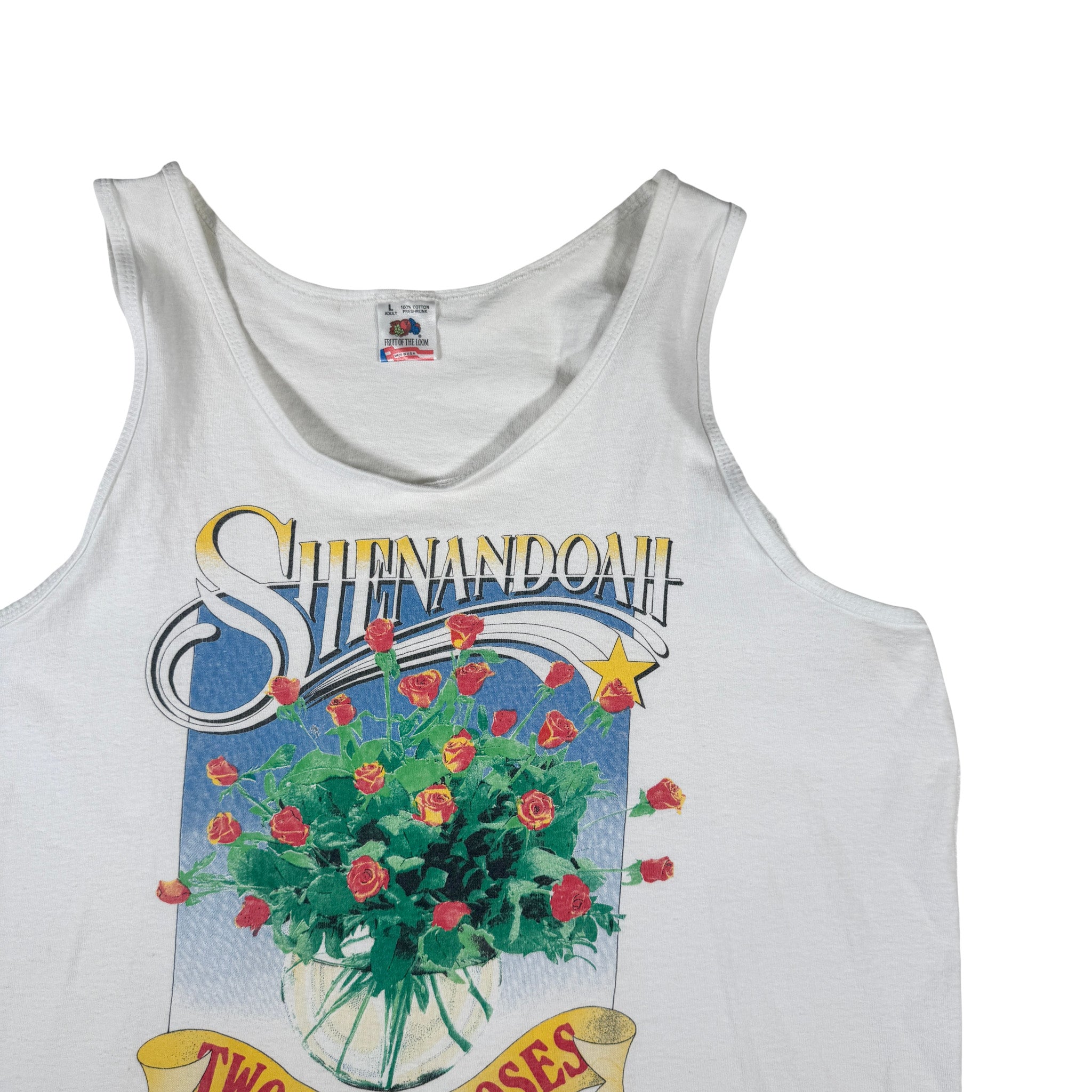 Fruit of the Loom Shenandoah Single Stitch Made in USA Tank L