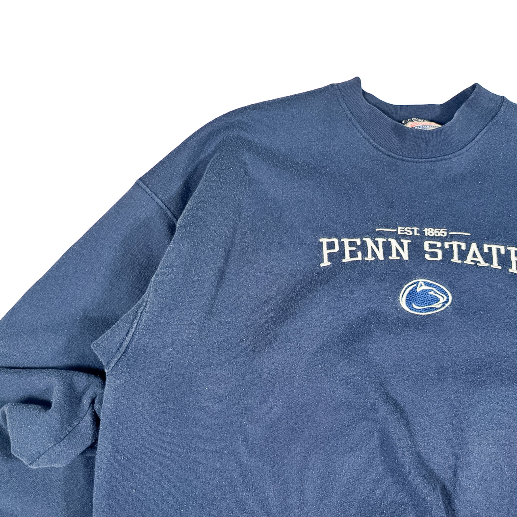 Hanes Penn State University Navy Crewneck Sweatshirt XL