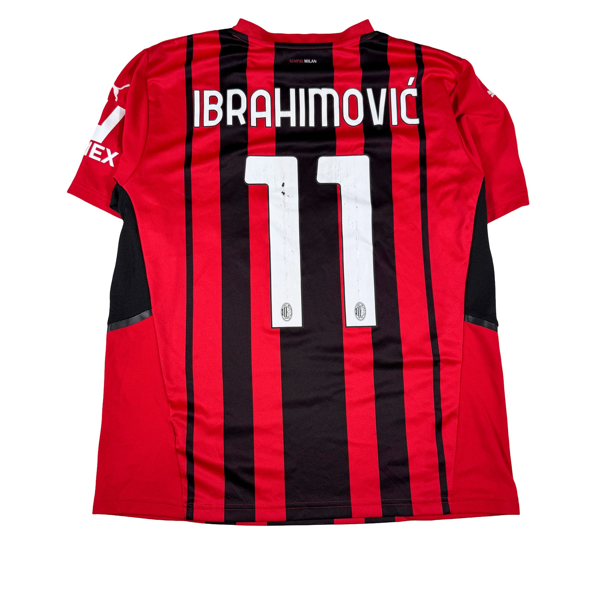 Puma AC Milan Double Stitch Jersey #11 Ibrahimovic L