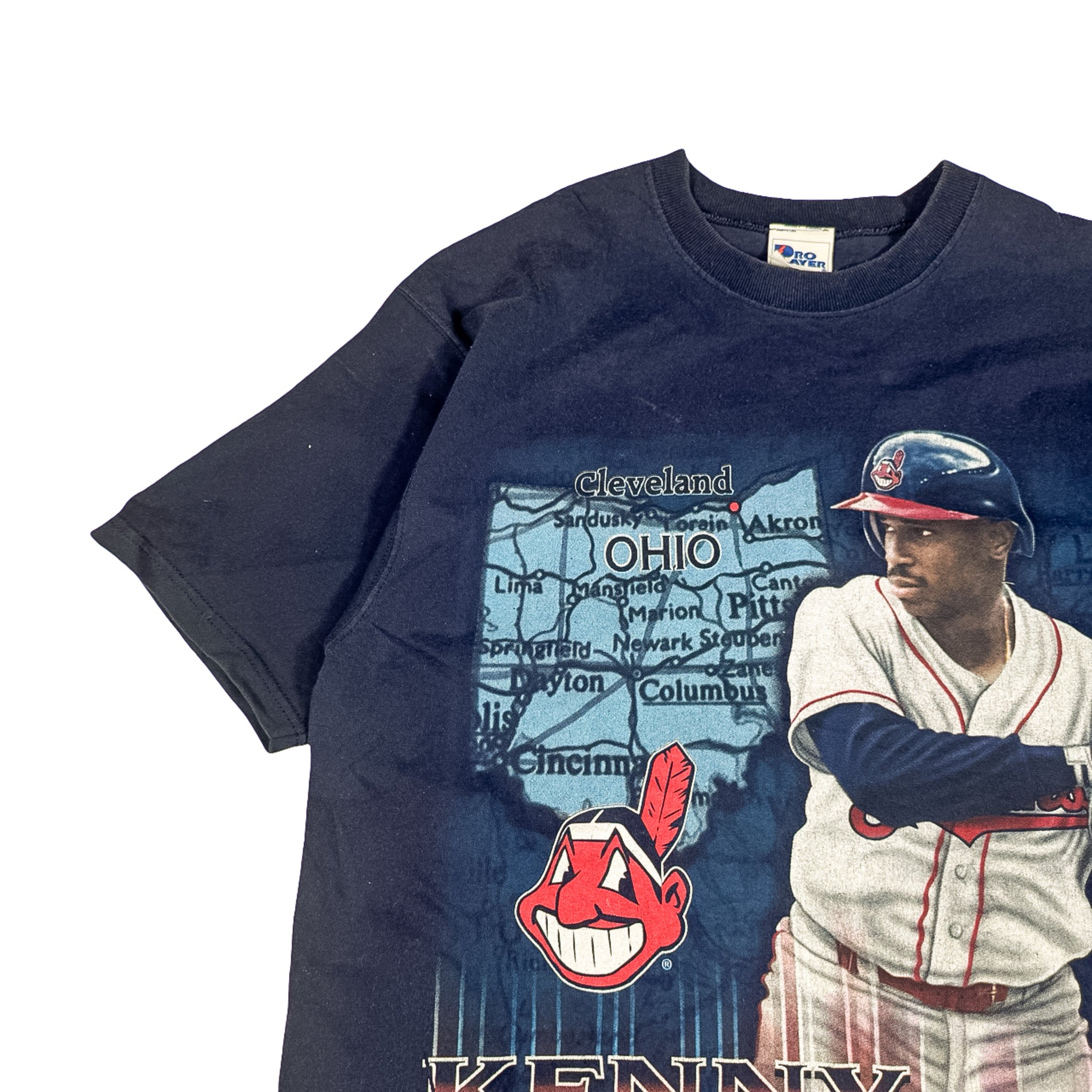 Pro Player Cleveland Indians Kenny Lofton Tee Size L