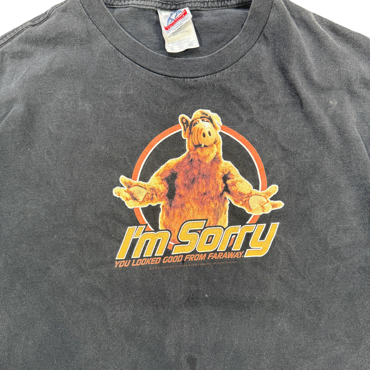 Vintage Im Sorry You Looked Good from Faraway Tee XL