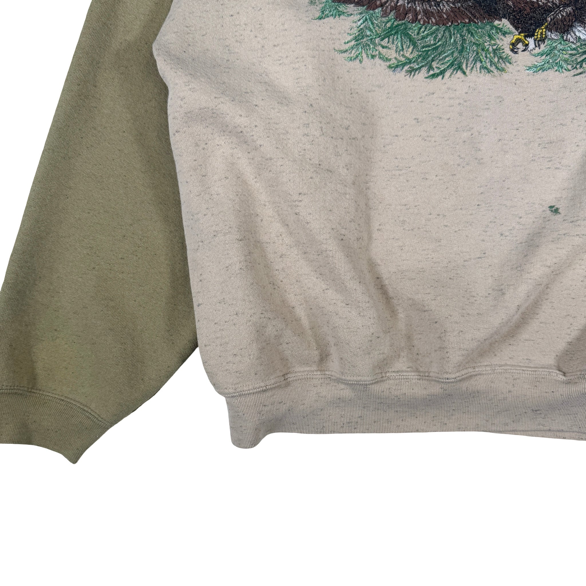 Absolute Quality Eagle Made in USA AOP Sweatshirt XL