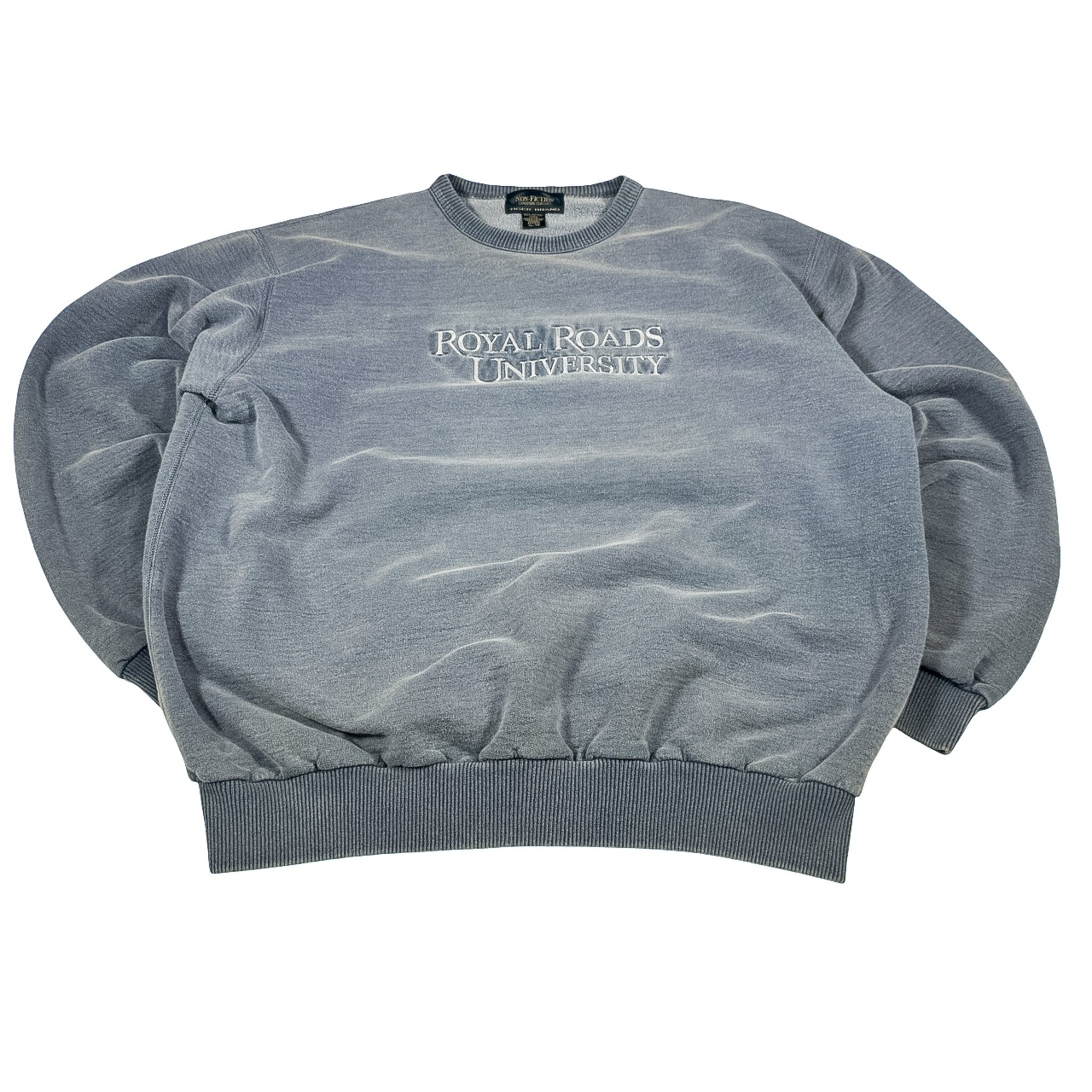 Non-Fiction Tiger Brand Royal Roads University Crewneck Sweatshirt XL