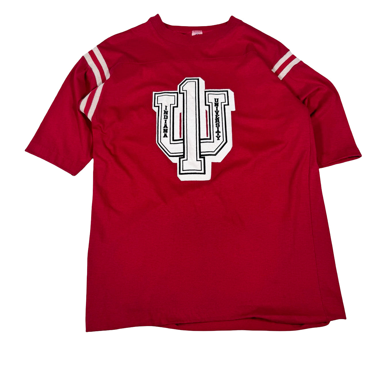Indiana University Red T-Shirt with U1 Graphic Size 18x27