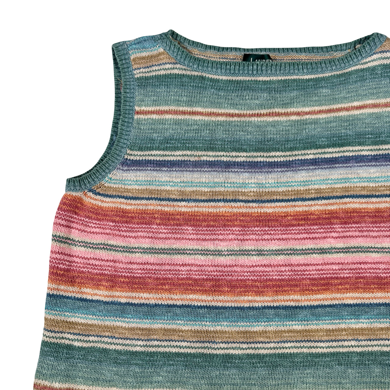 Ralph Lauren Multi-Coloured Knitted Vest - XL
