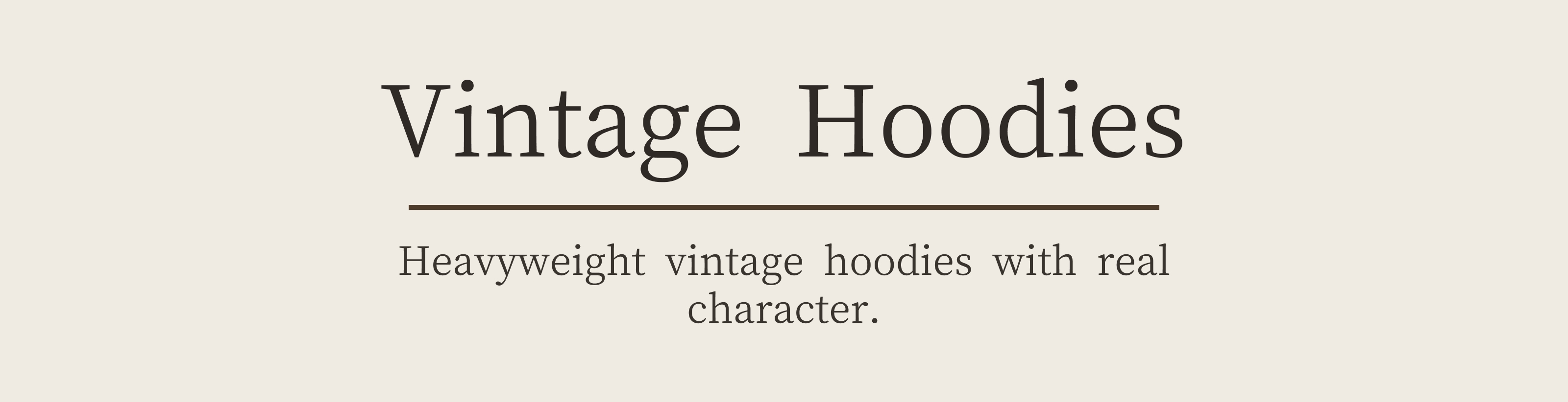 Vintage Hoodies