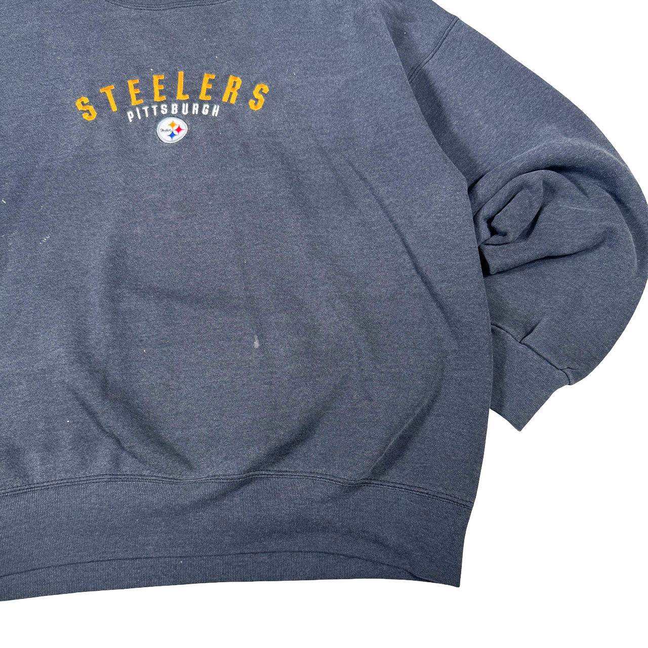 NFL Pittsburgh Steelers Crewneck Sweatshirt with Paint Splatters 24x26