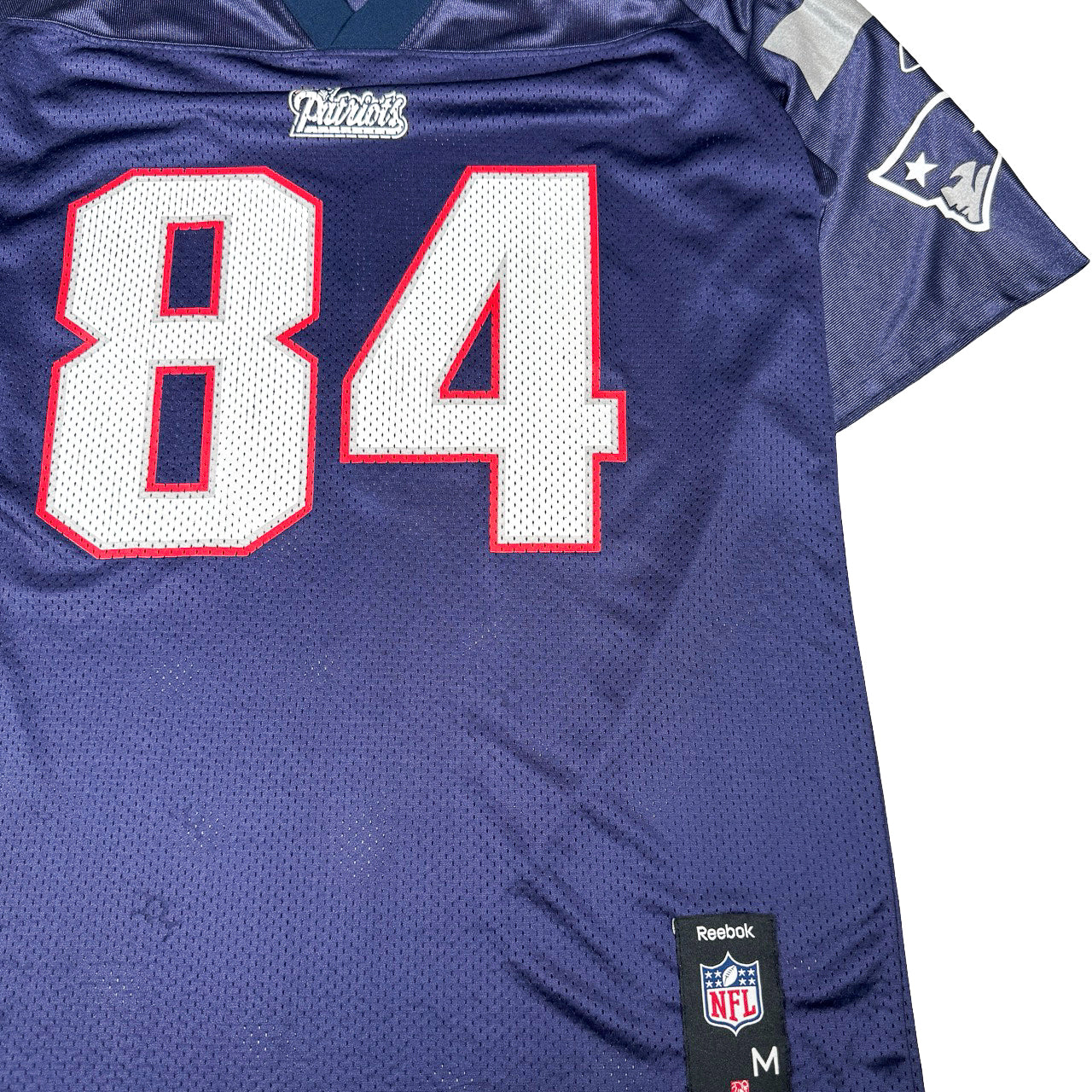 NFL New England Patriots Jersey #84 Branch Navy Size M