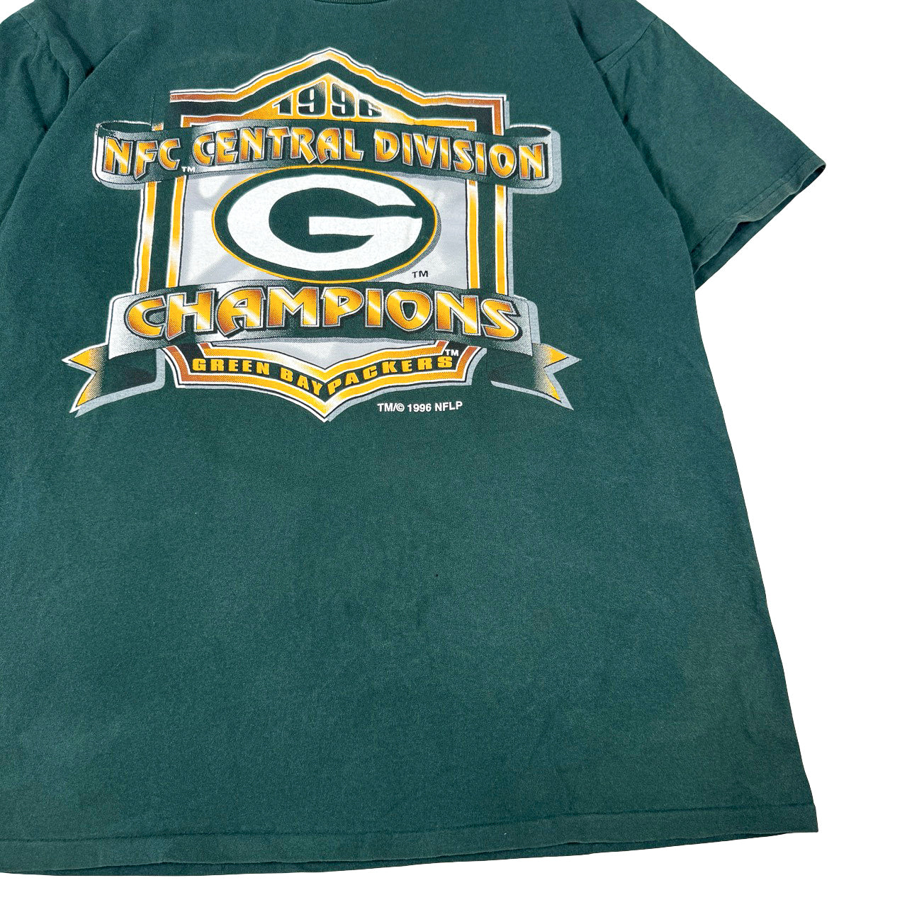 Green Bay Packers 1996 NFC Champions Dark Green Tee 21x28