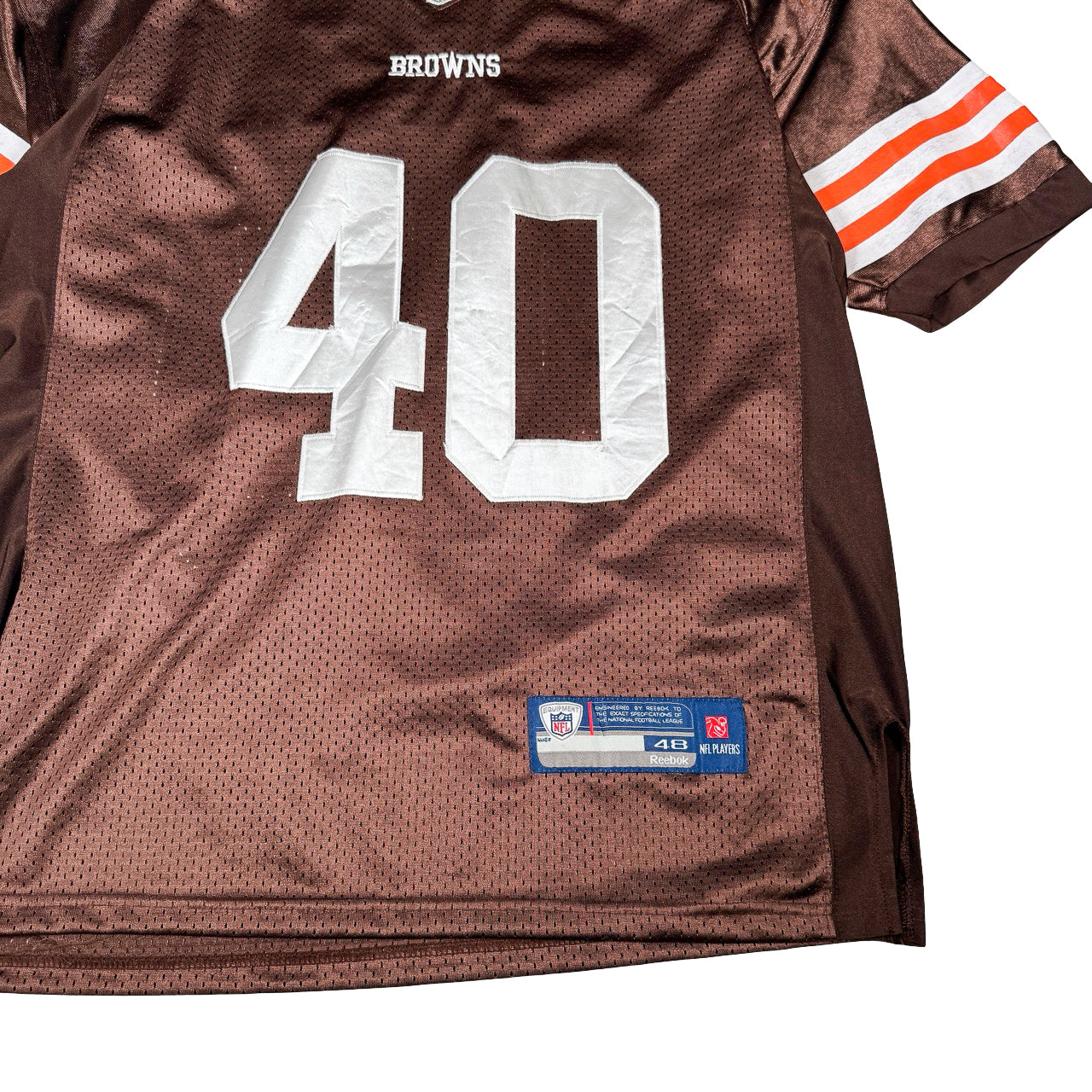 NFL Cleveland Browns Hillis #40 Jersey Size 23x30