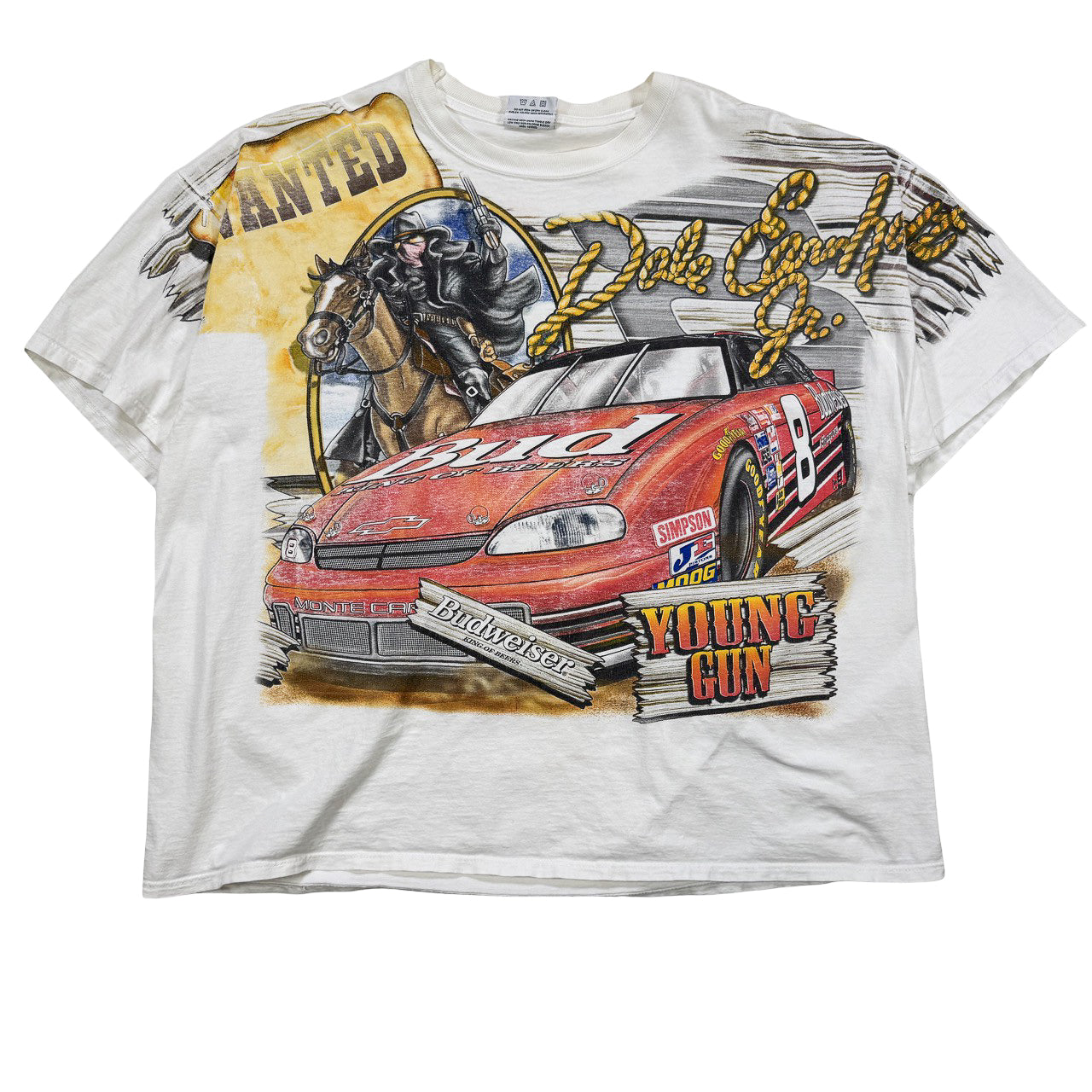 Vintage NASCAR Dale Earnhardt Jr Graphic  Tee XXL