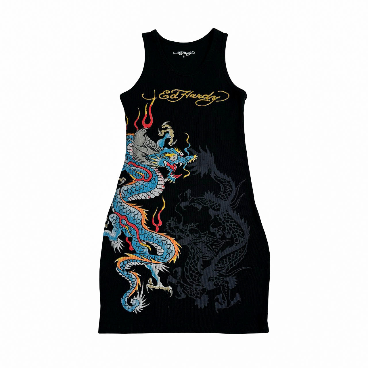 Ed Hardy Ed Hardy Dragon Tank Top Vintage T-Shirt S
