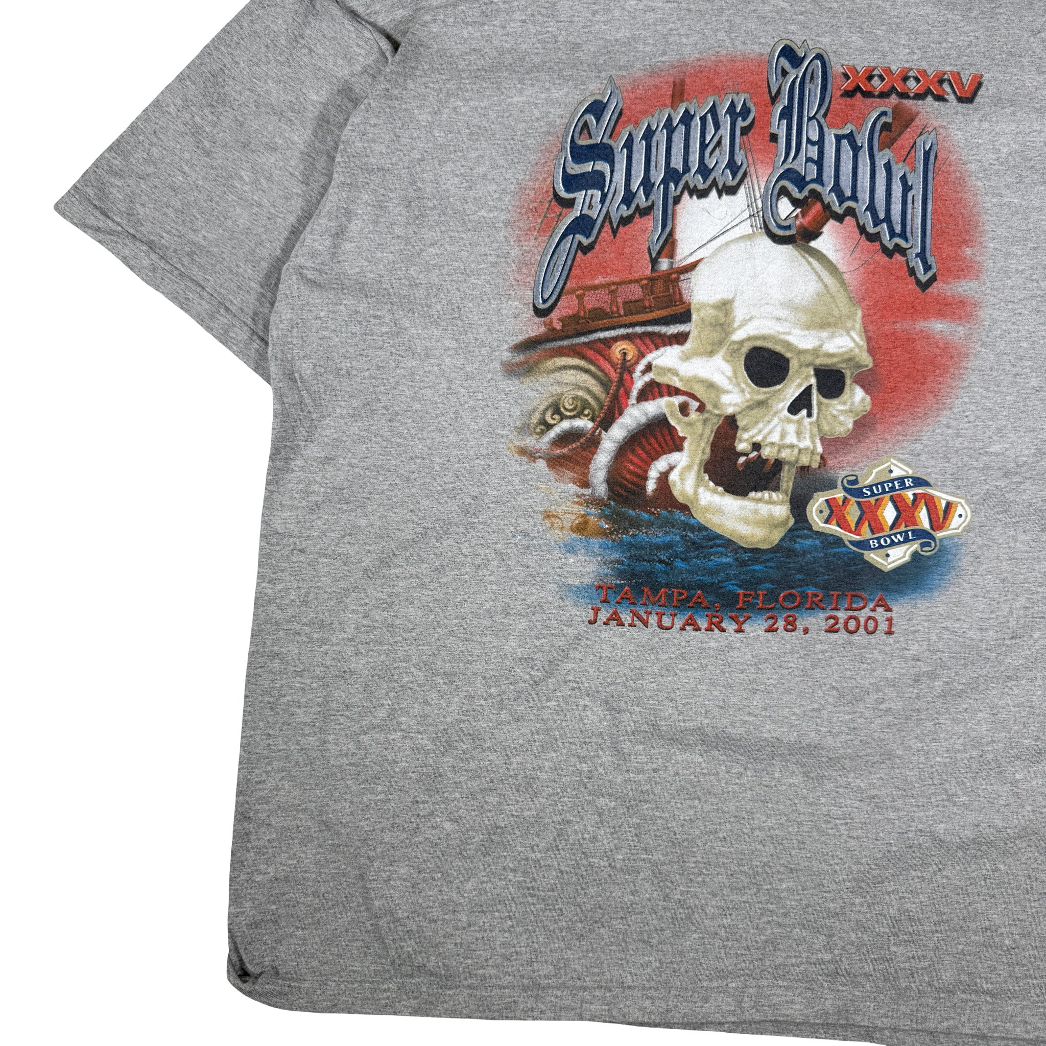 Dynasty Tampa Bay Super Bowl 35 Single Stitch Tee XXL