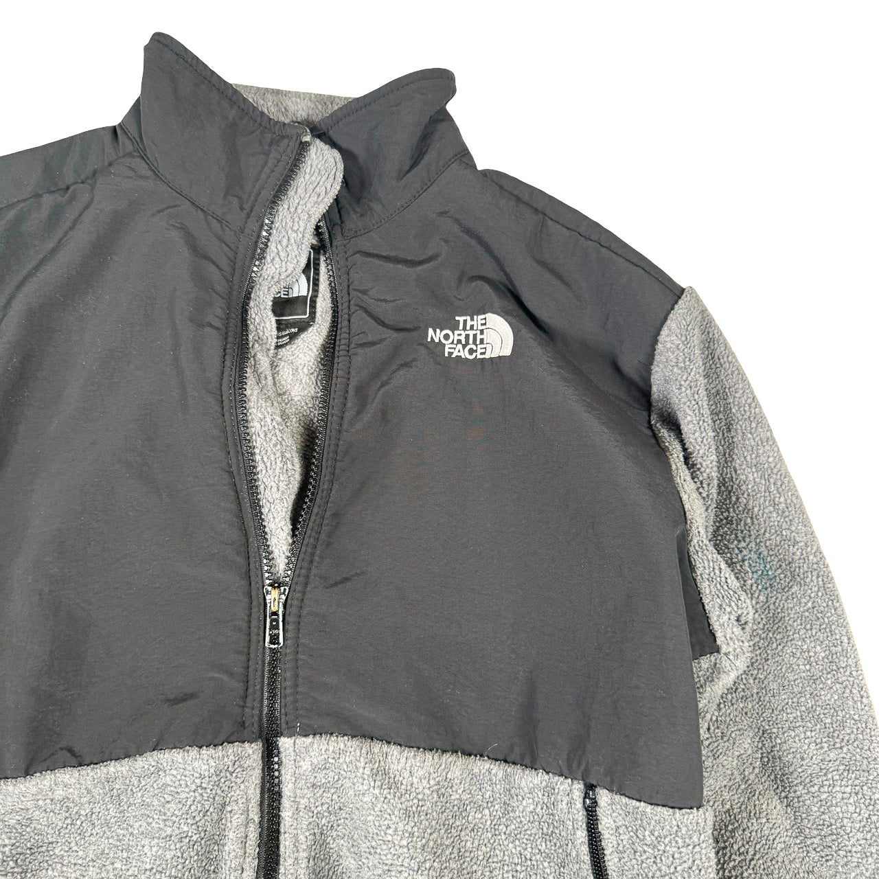 The North Face Fleece Jacket — 1990s Gray & Black XL