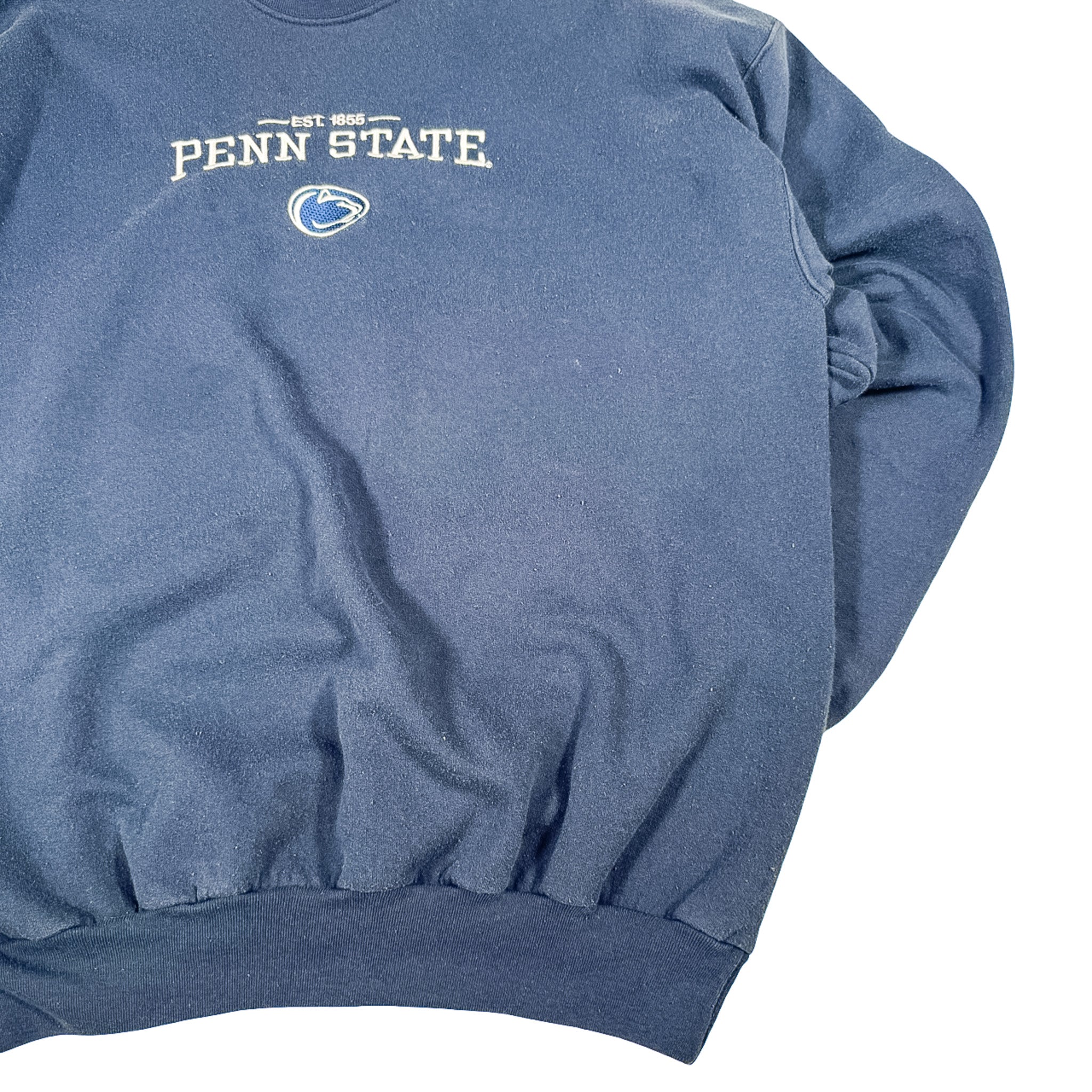 Hanes Penn State University Navy Crewneck Sweatshirt XL