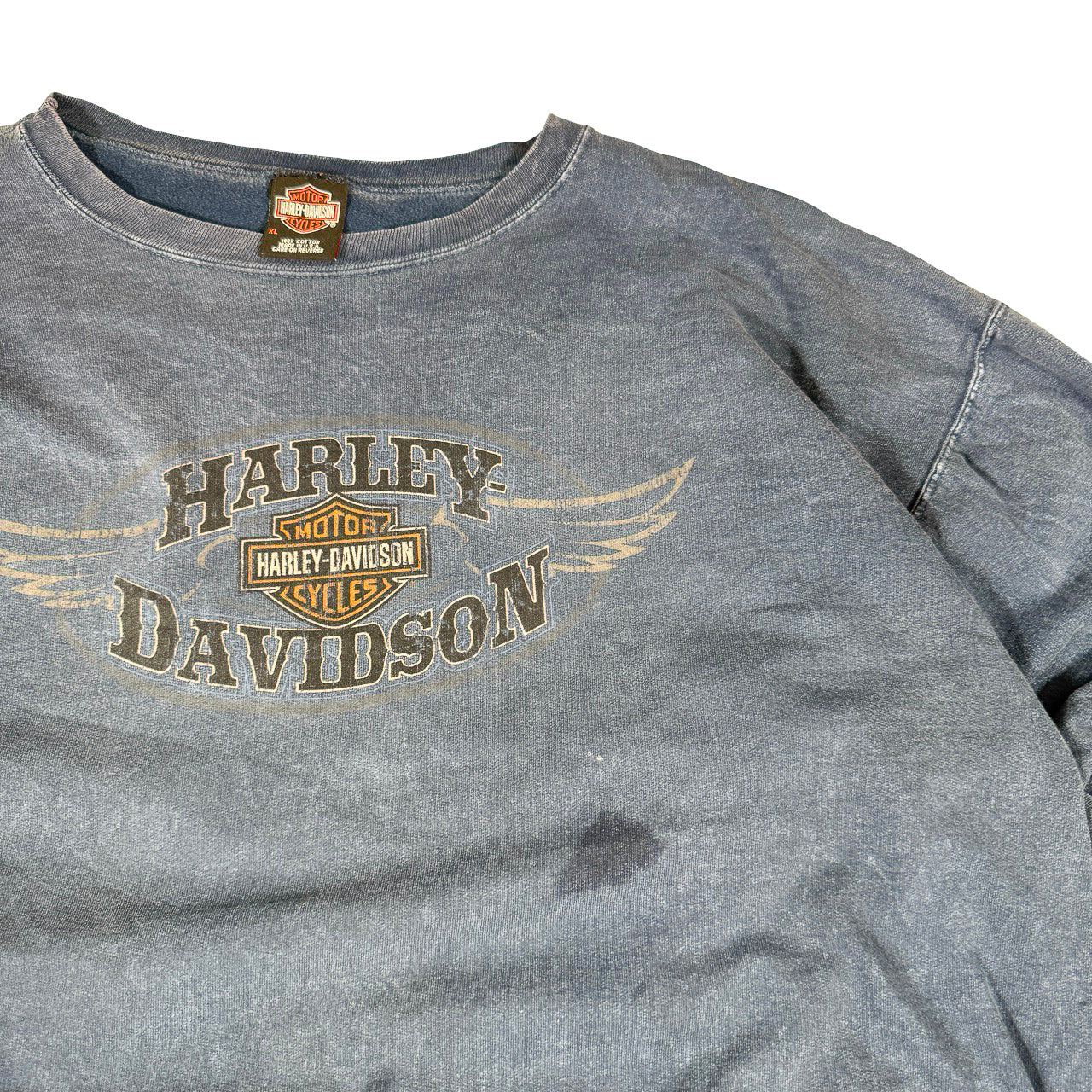 Harley Davidson Ontario Canada Longsleeve — 90s Graphic Sweatshirt XL