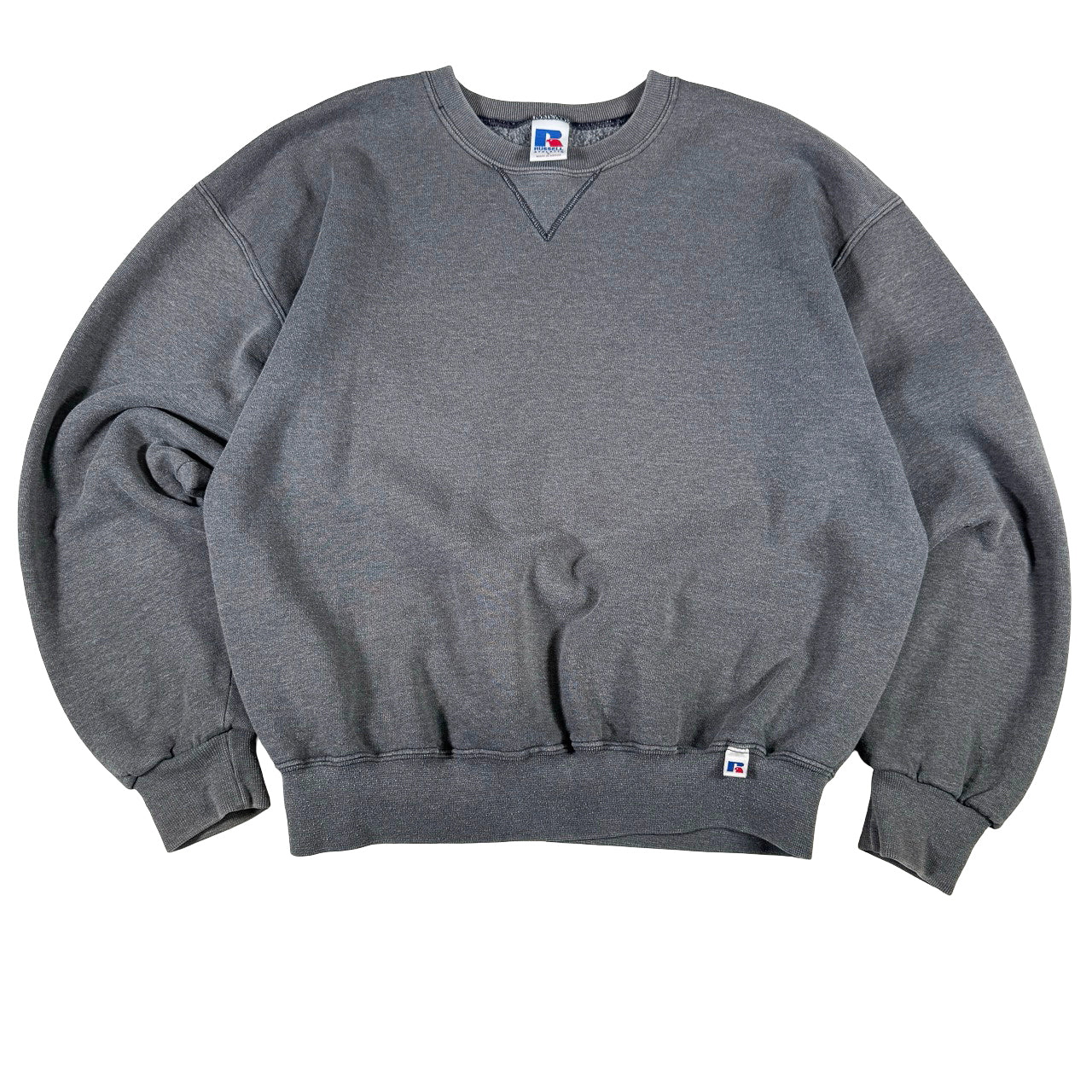 Russell Athletics Grey Vintage Sweatshirt L