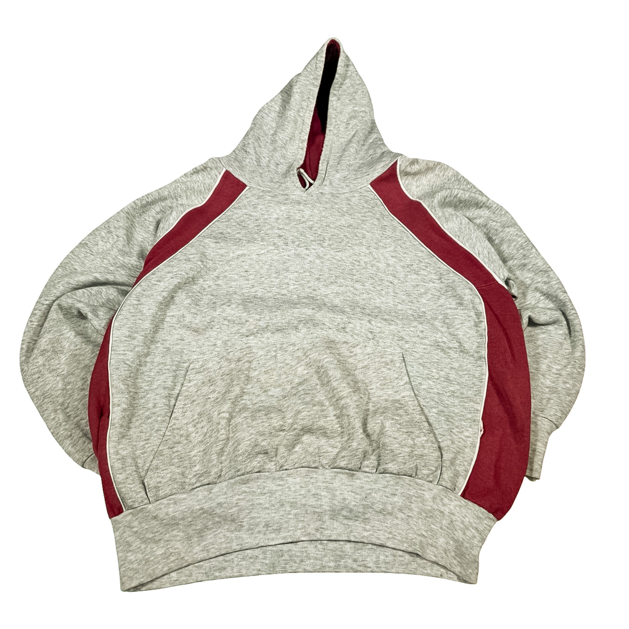 Gray and Burgundy Hoodie - Size 23x24