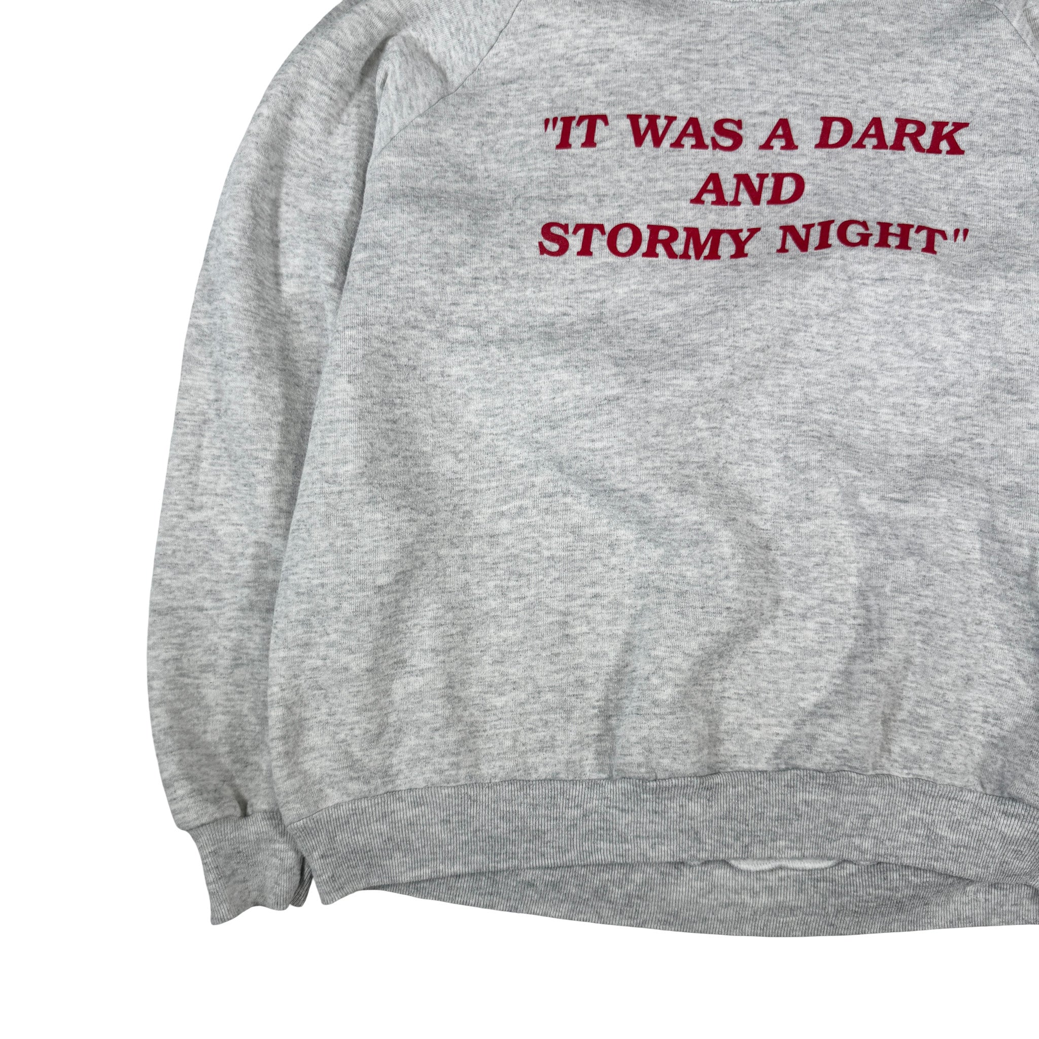 Jerzees Single Stitch Made in USA Dark and Stormy Night Sweatshirt XL