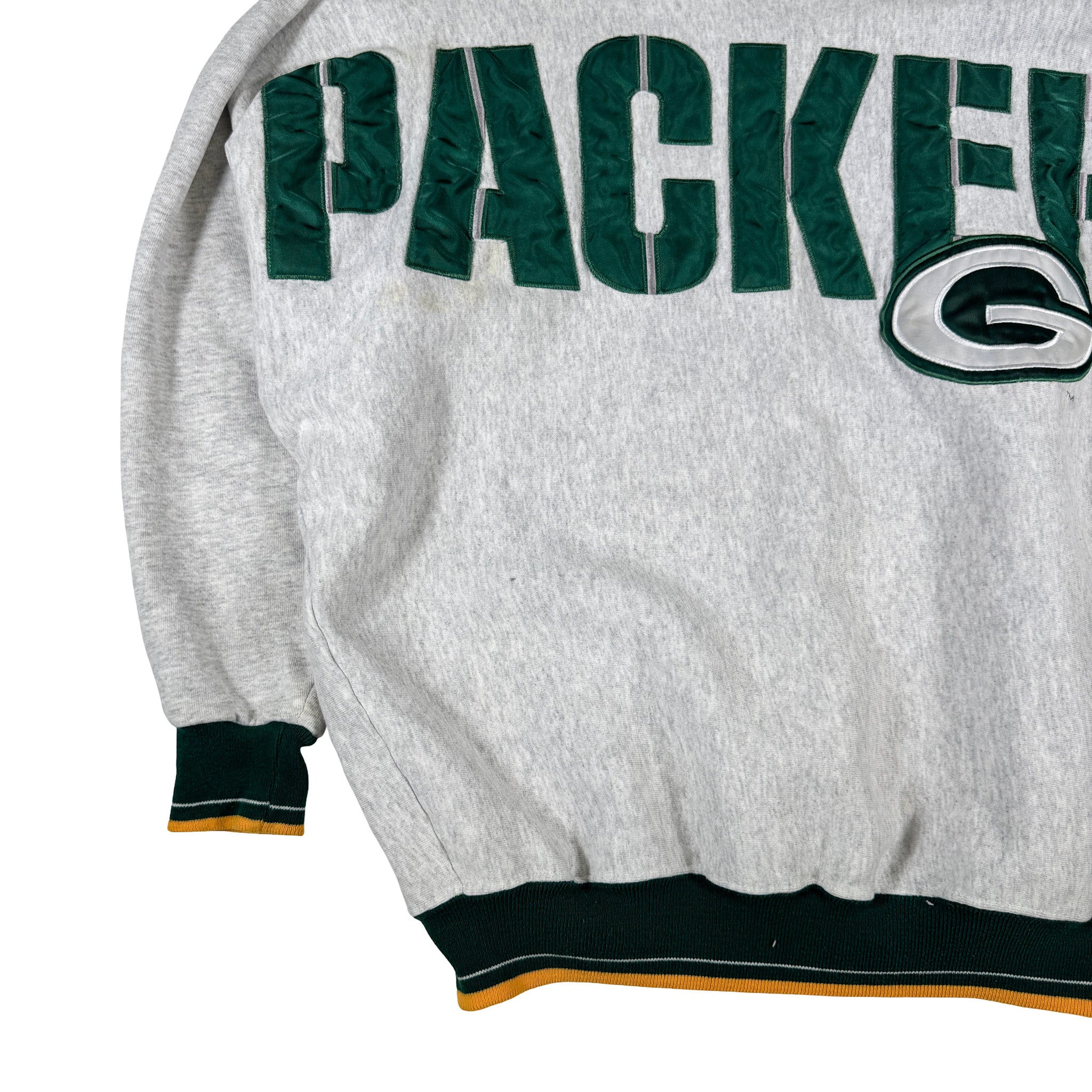 Legends Athletics Green Bay Packers Embroidered Made in USA Sweatshirt XL