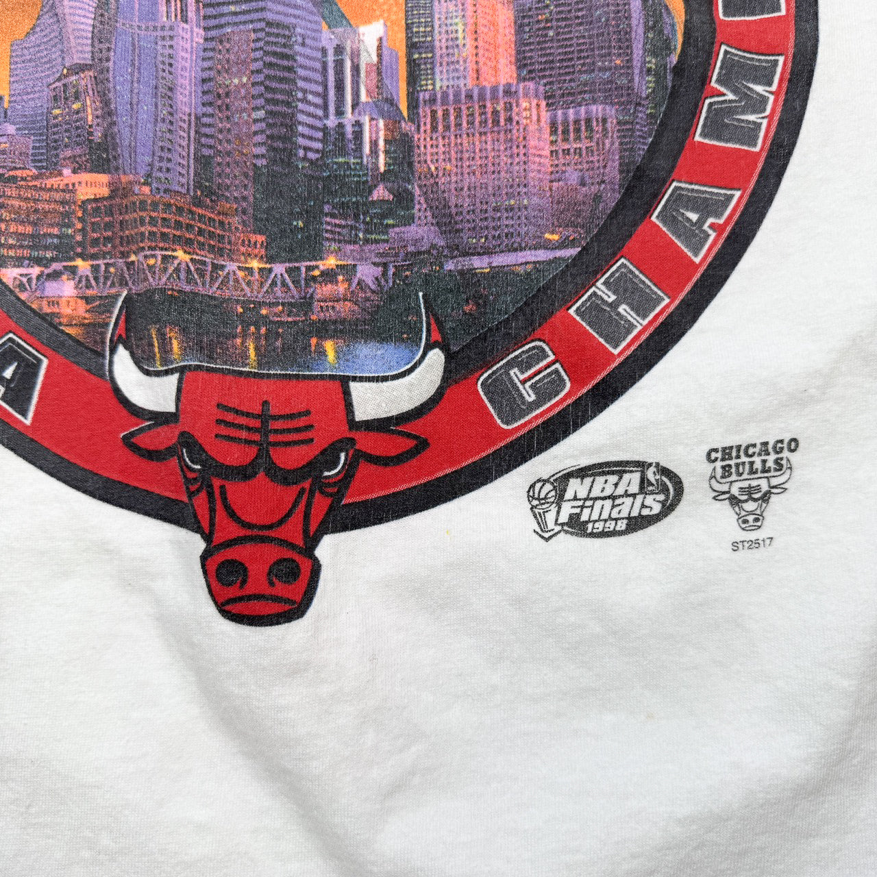 Vintage NBA Chicago Bulls 3 Peat 1996 Tee XXL