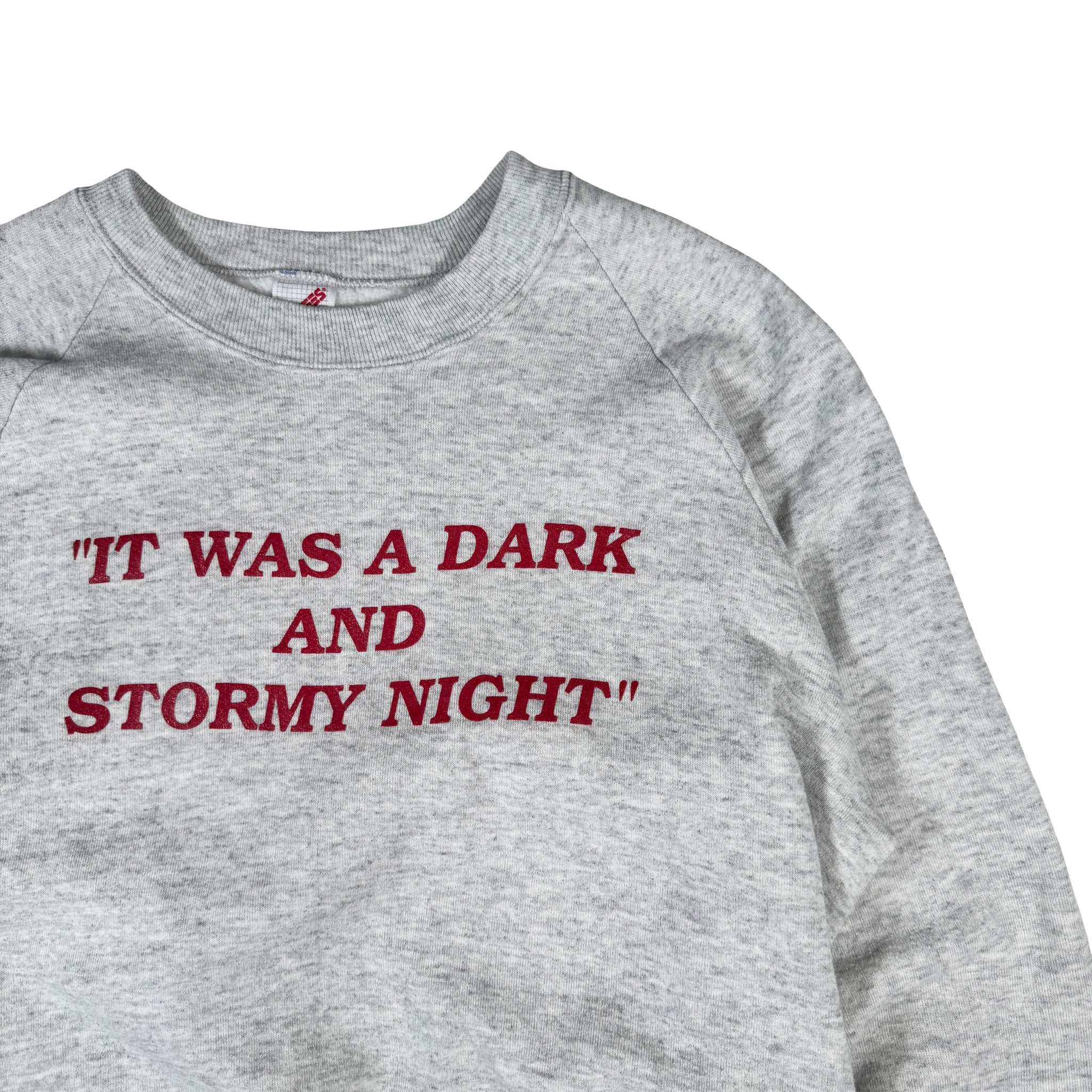 Jerzees Single Stitch Made in USA Dark and Stormy Night Sweatshirt XL