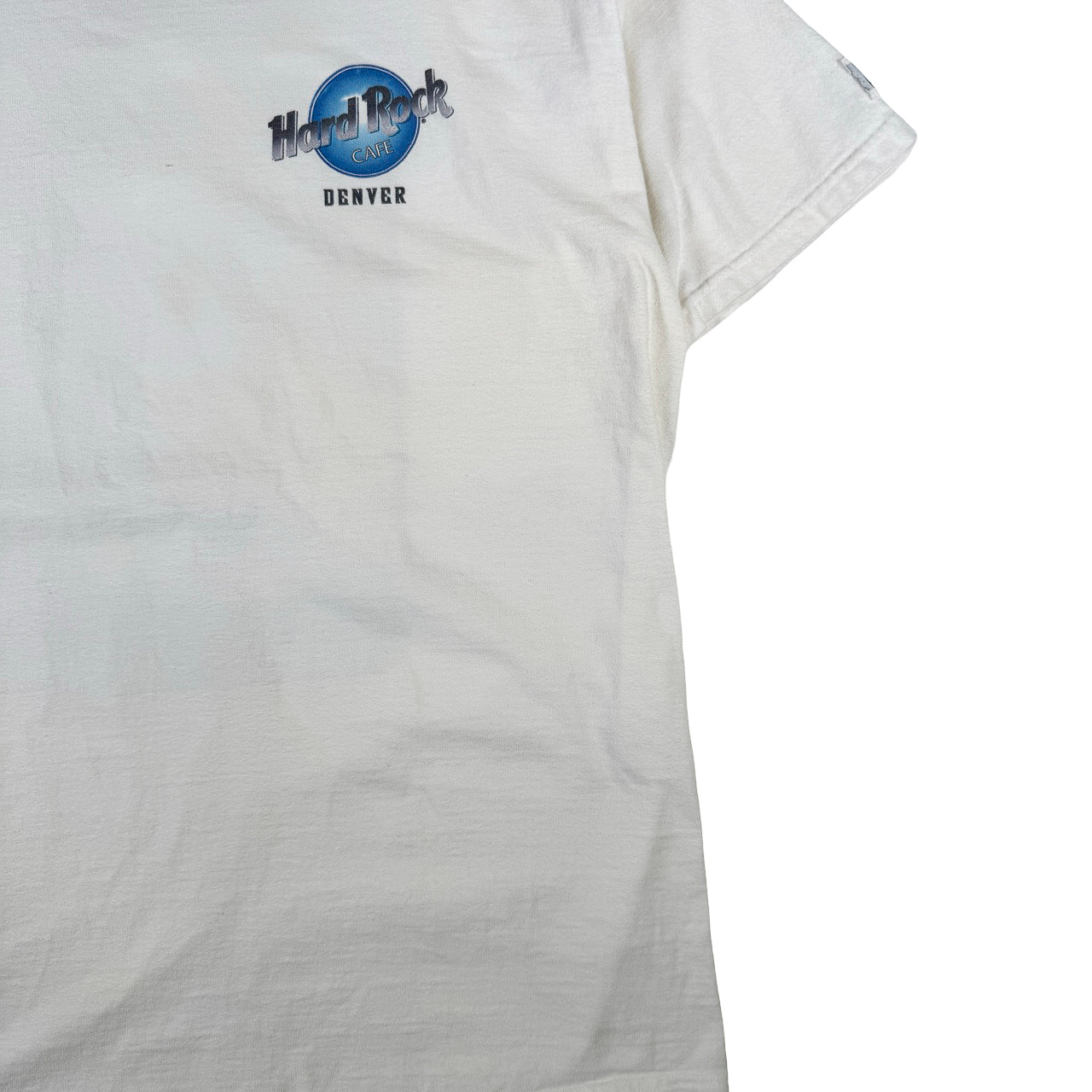 Vintage Hard Rock Cafe Denver Rockies Print Vintage T-Shirt XL