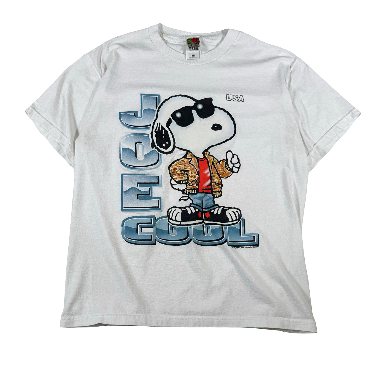 Vintage Fruit of the Loom Joe Cool Snoopy Vintage T-Shirt L