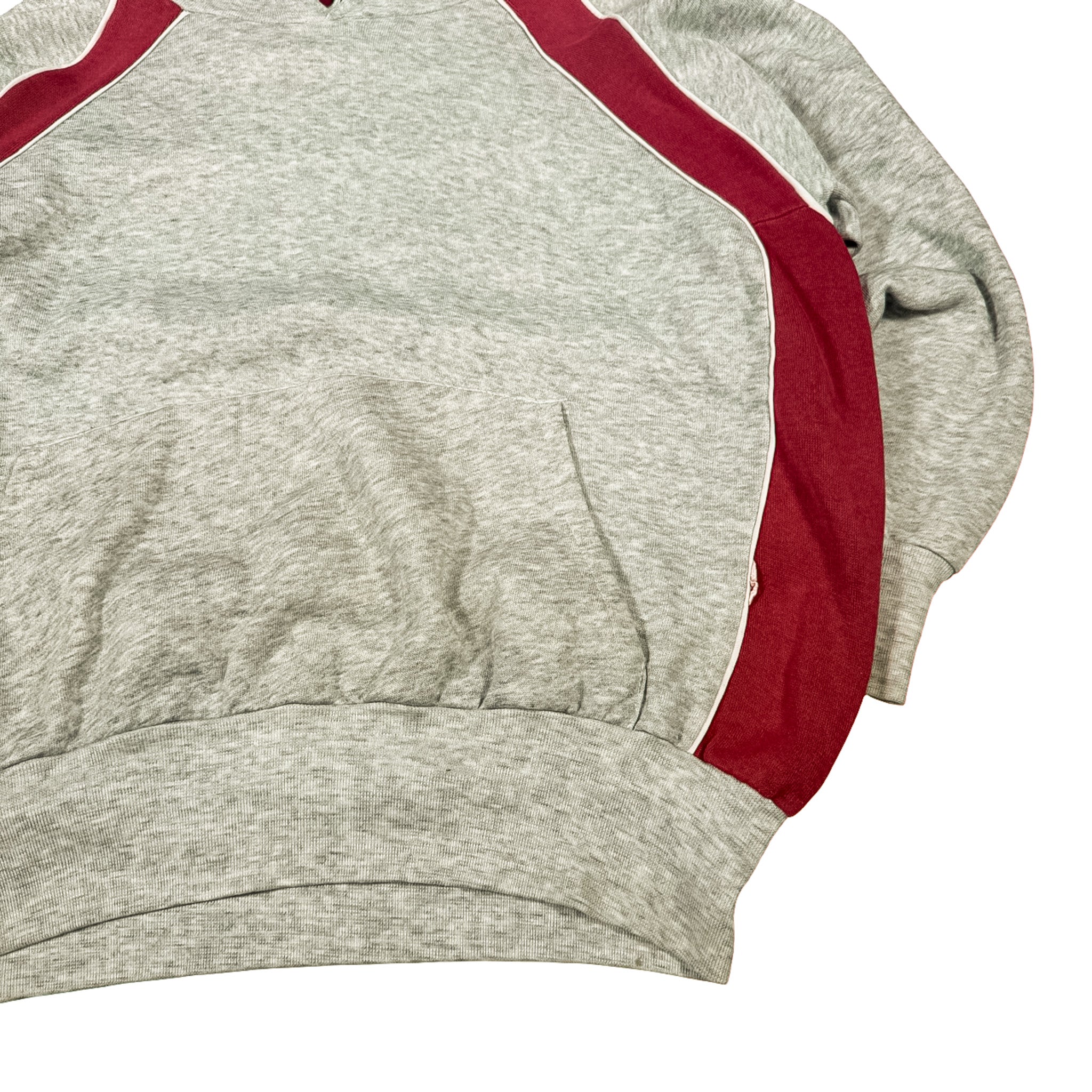 Gray and Burgundy Hoodie - Size 23x24