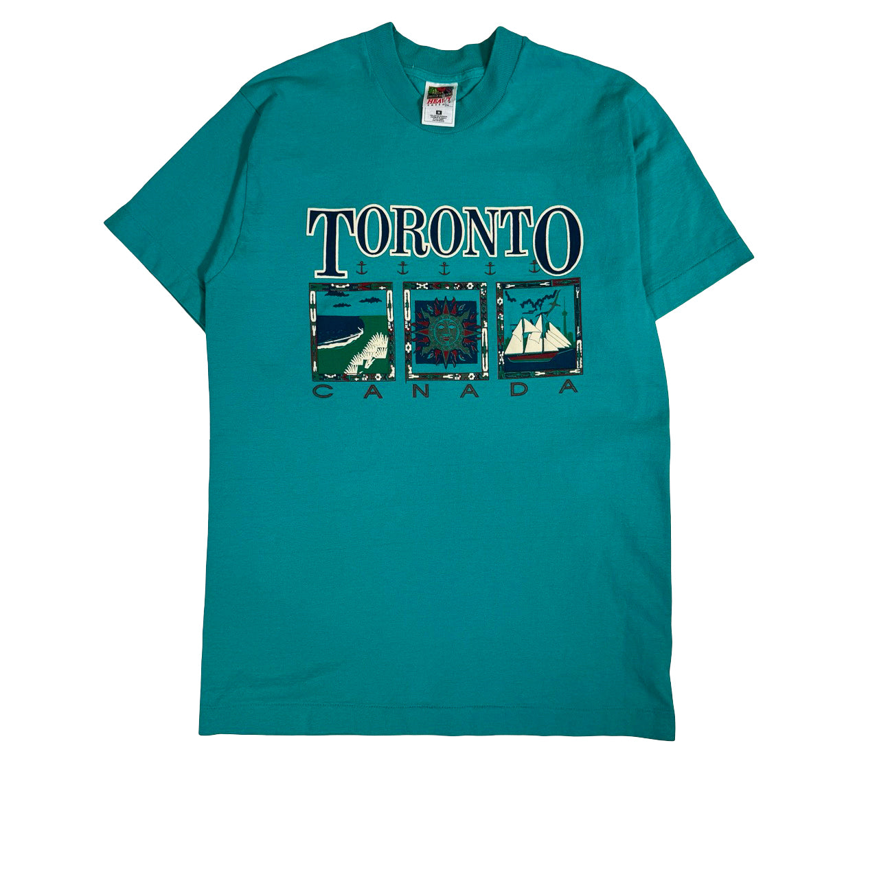 Fruit of the Loom Toronto Canada Tee Vintage T-Shirt M