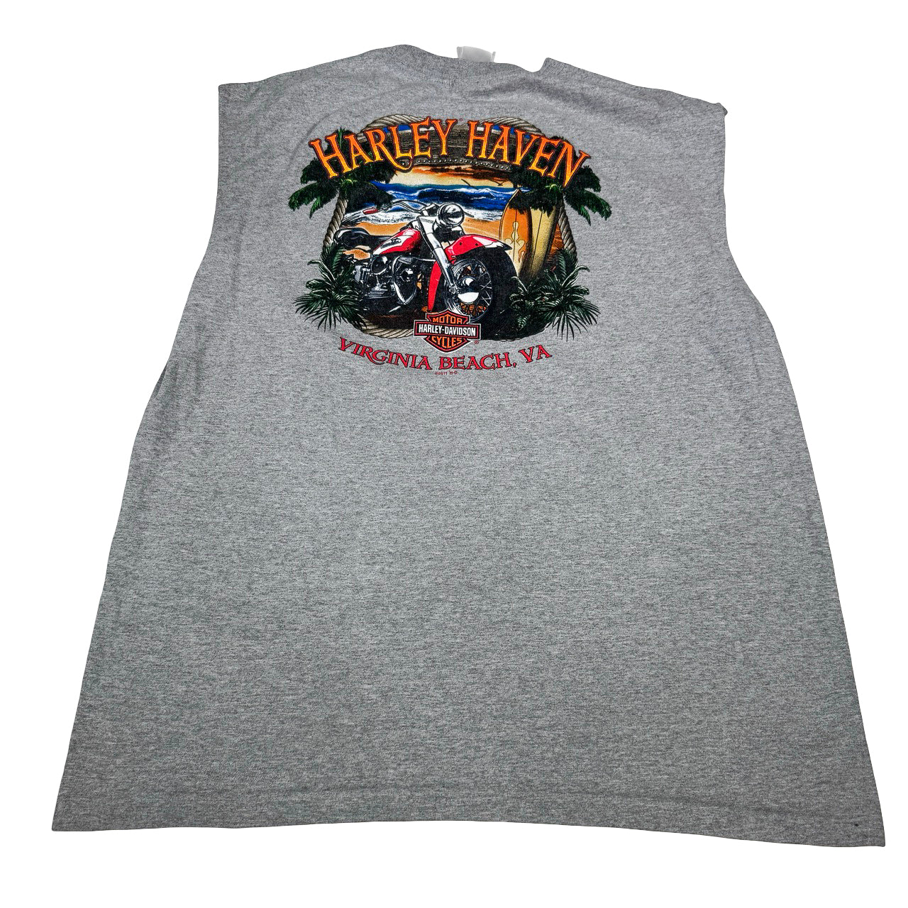 Harley Davidson Harley Haven Virginia Beach Tank Top XL