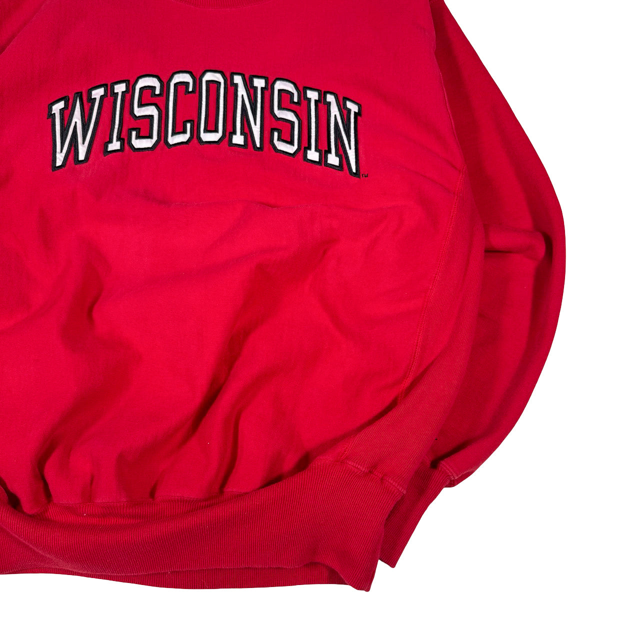 Steve and Barry's Red Wisconsin Crewneck Sweatshirt XL
