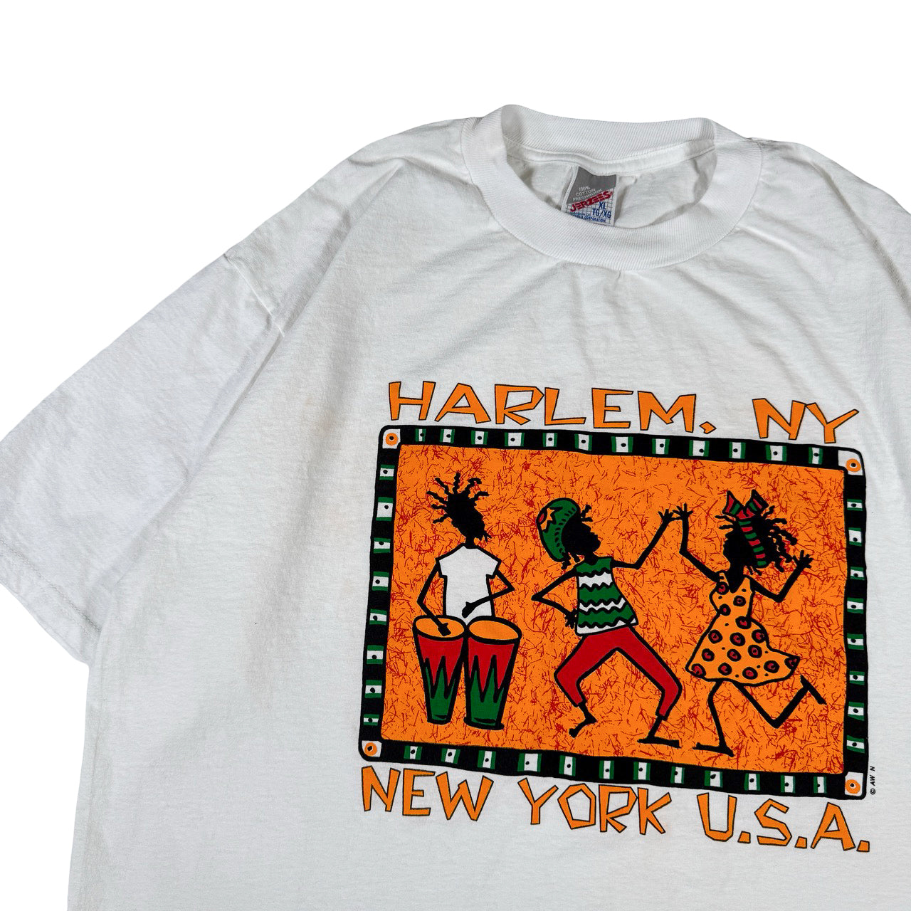 Harlem NY USA  Vintage T-Shirt XL