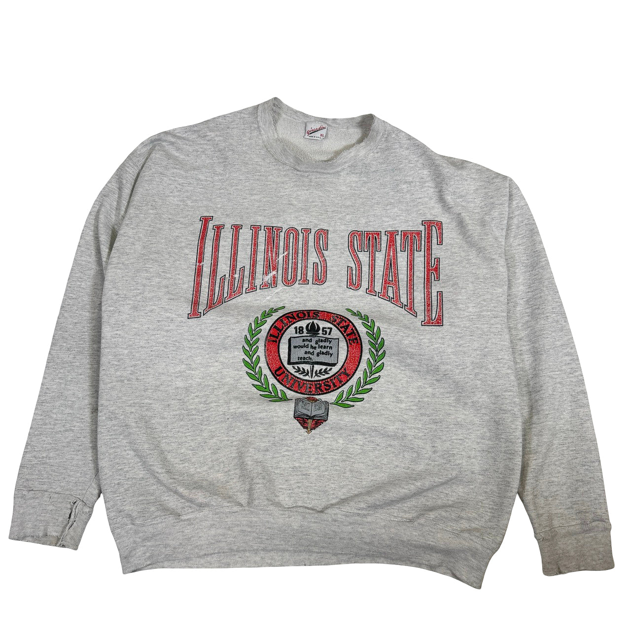 Illinois State Merch Vintage Sweatshirt XL